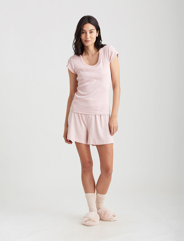 Milla Rib Shelf Bra Tee