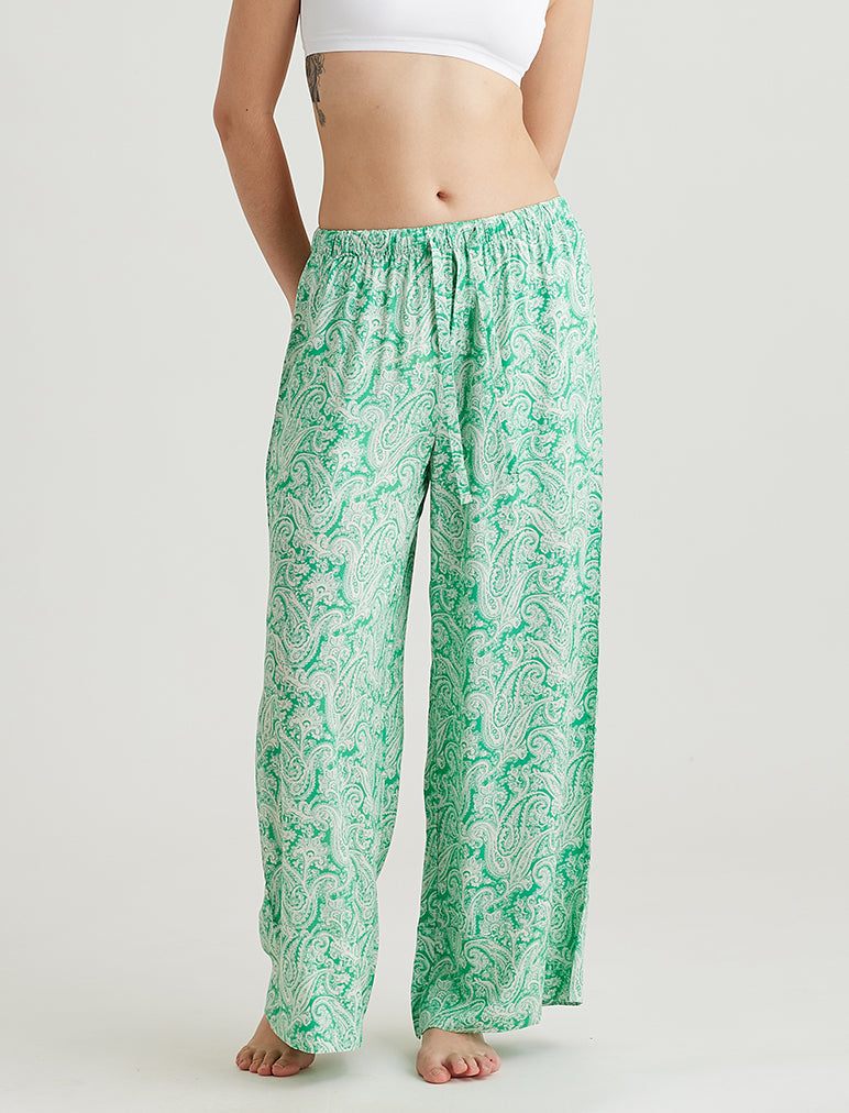 Sophia Paisley Wide Leg Pant