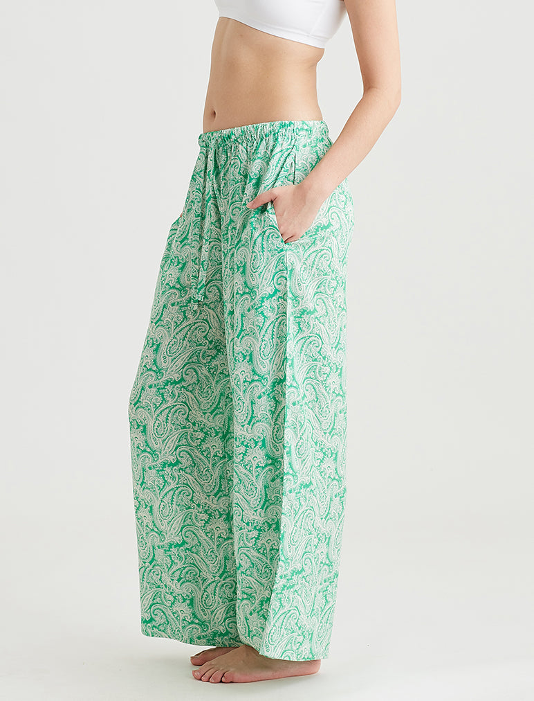 Sophia Paisley Wide Leg Pant