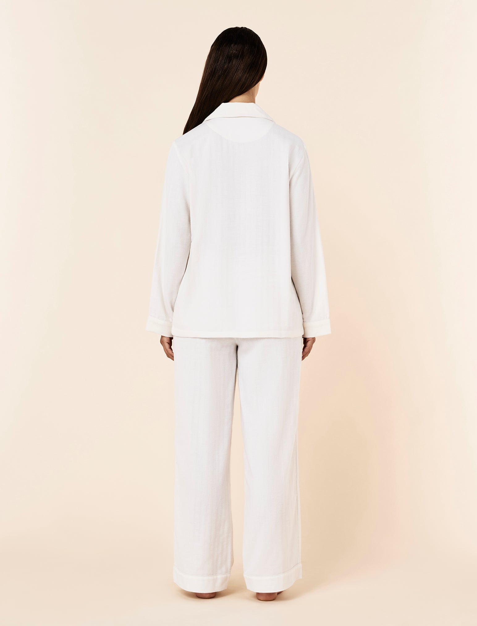Super Soft Brushed Herringbone PJ Set