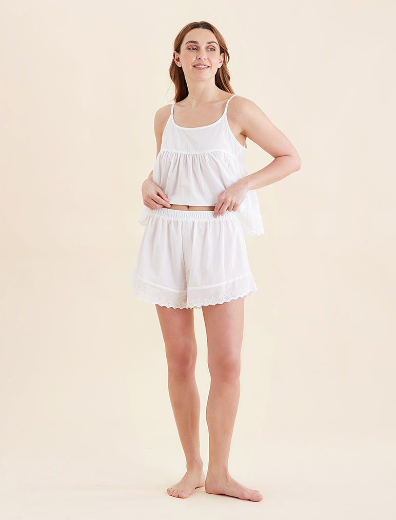 Millie Broderie Boxer Short