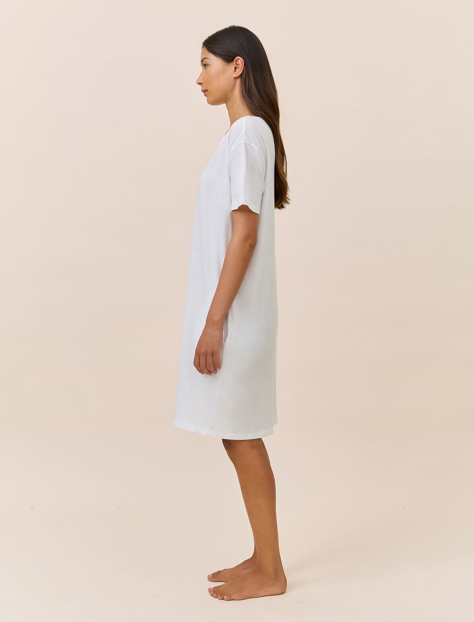 Jada Organic Cotton Knit Midi Nightie