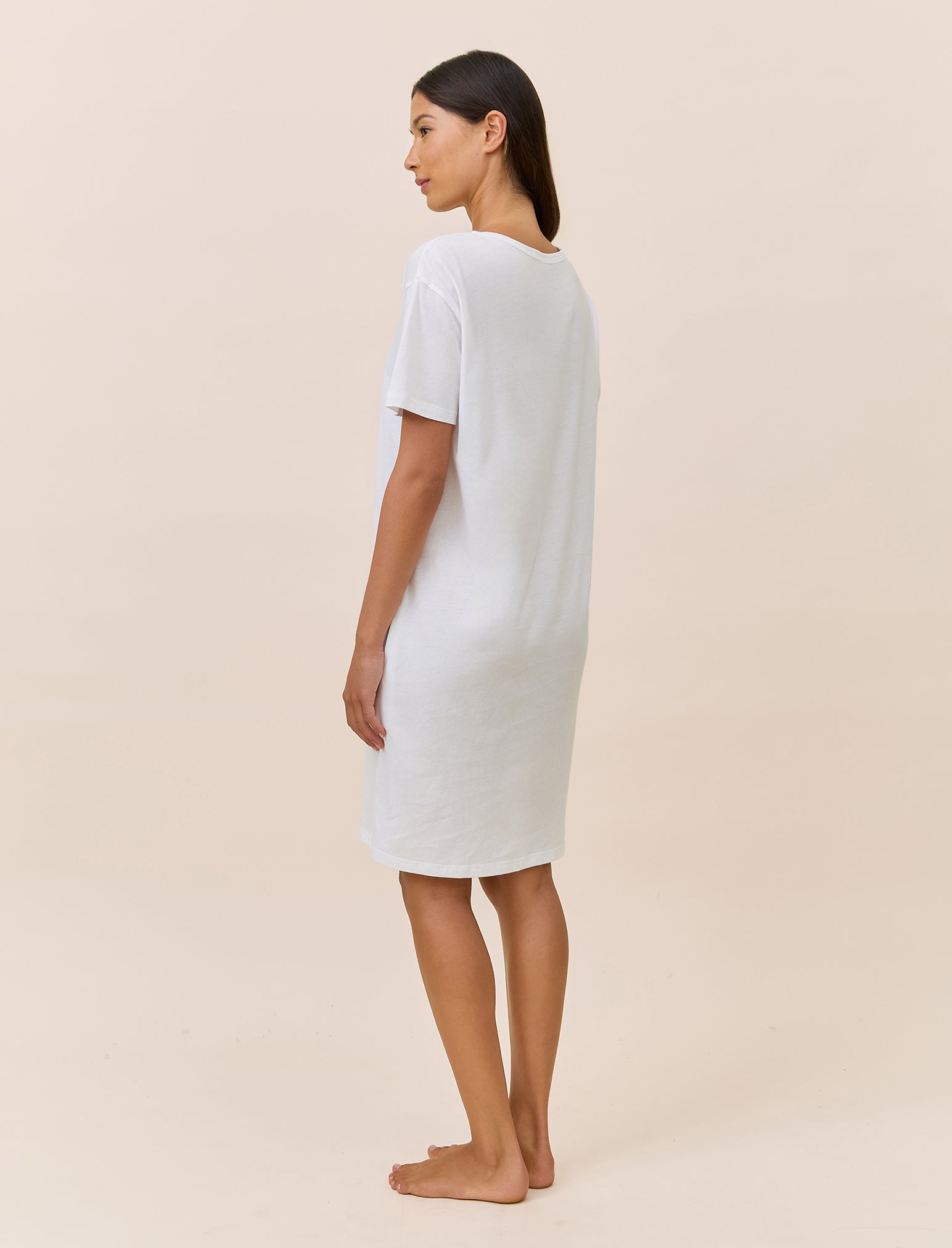 Jada Organic Cotton Knit Midi Nightie