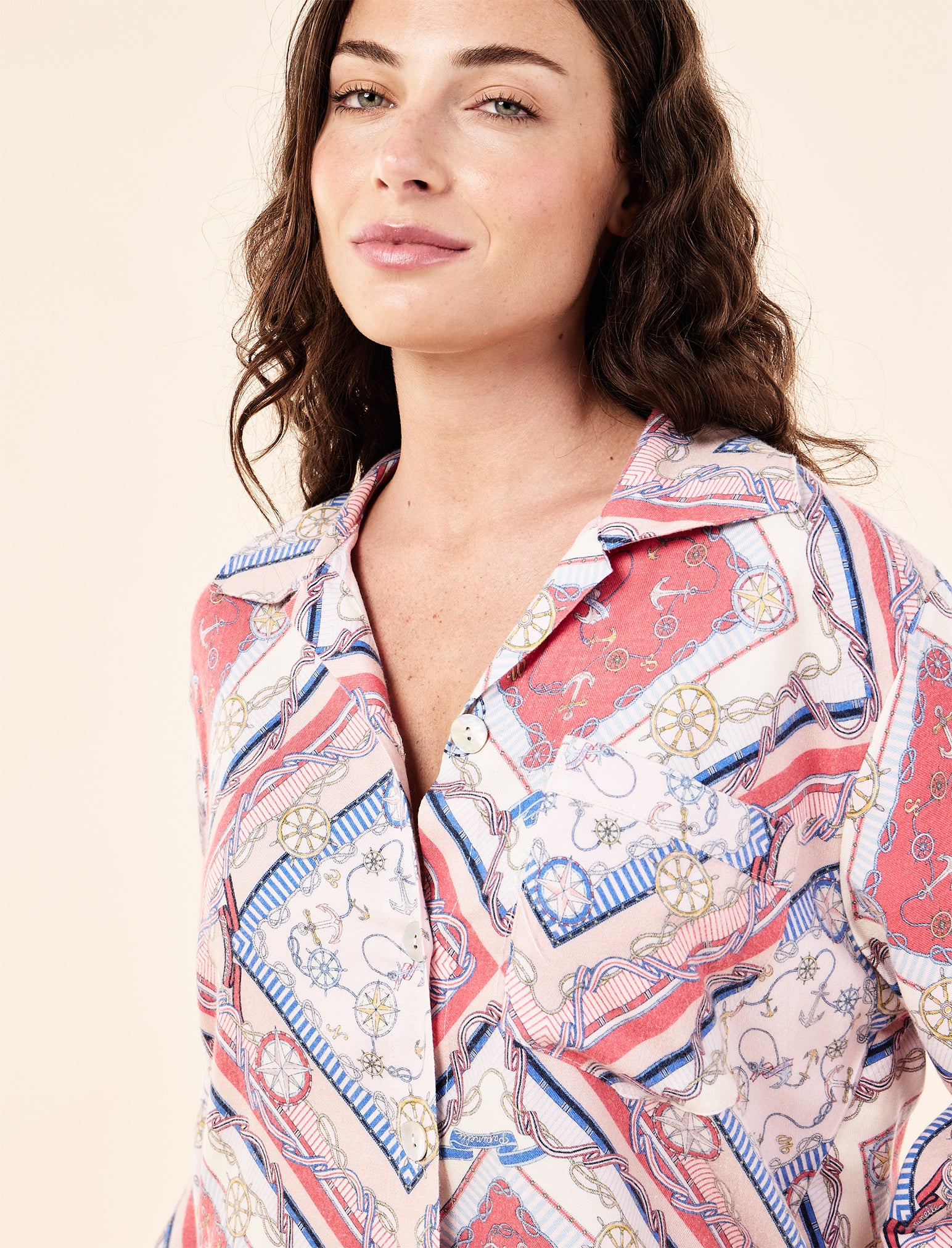Marine Cosy Full Length PJ Set
