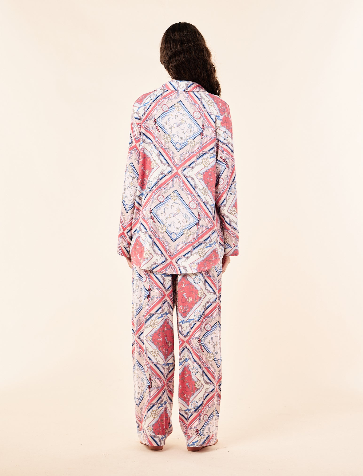 Marine Cosy Full Length PJ Set