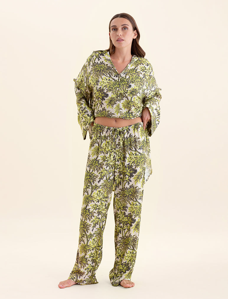 Karen Walker Canopy Wide Leg Pant