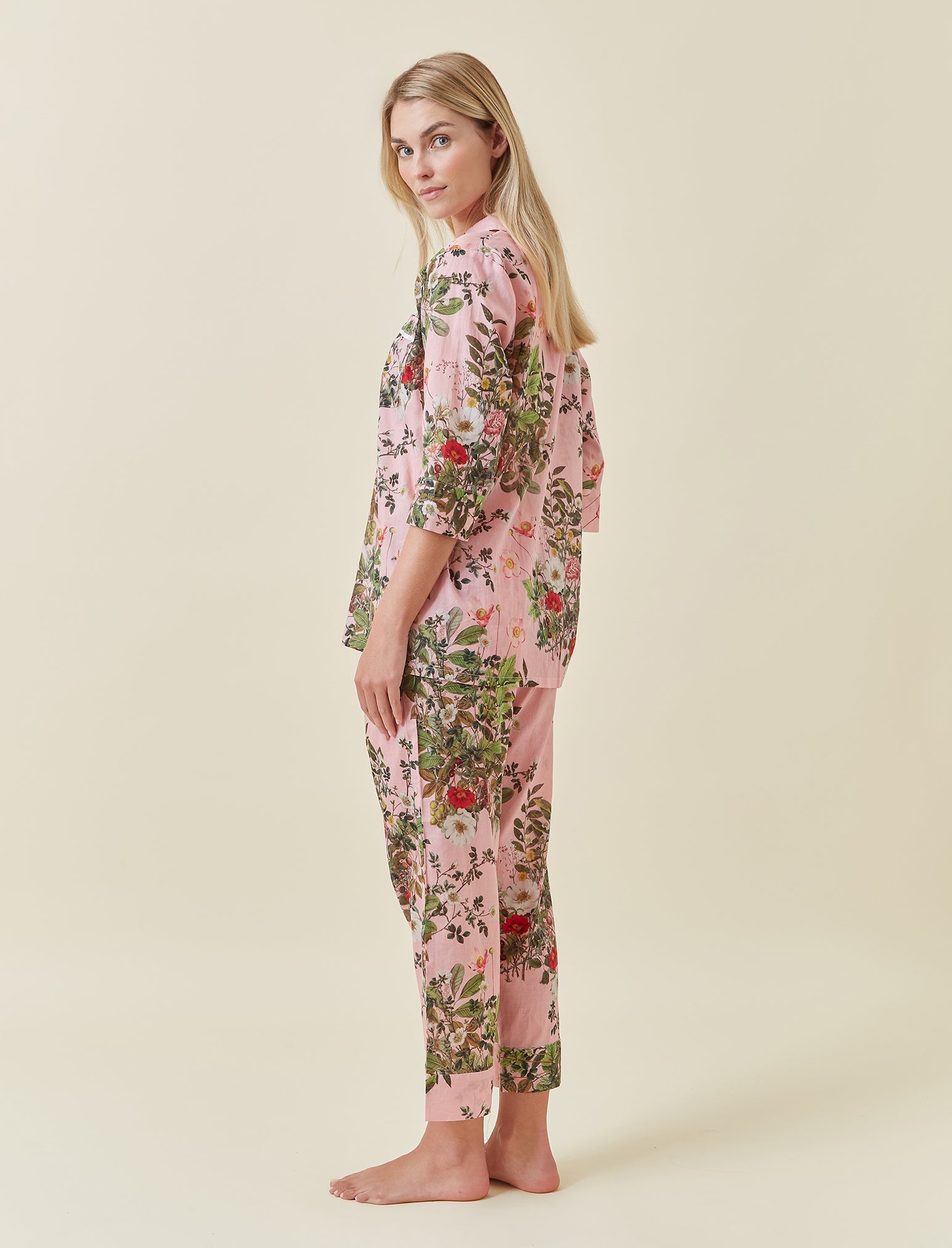 Karen Walker Love Letters Crop PJ Set