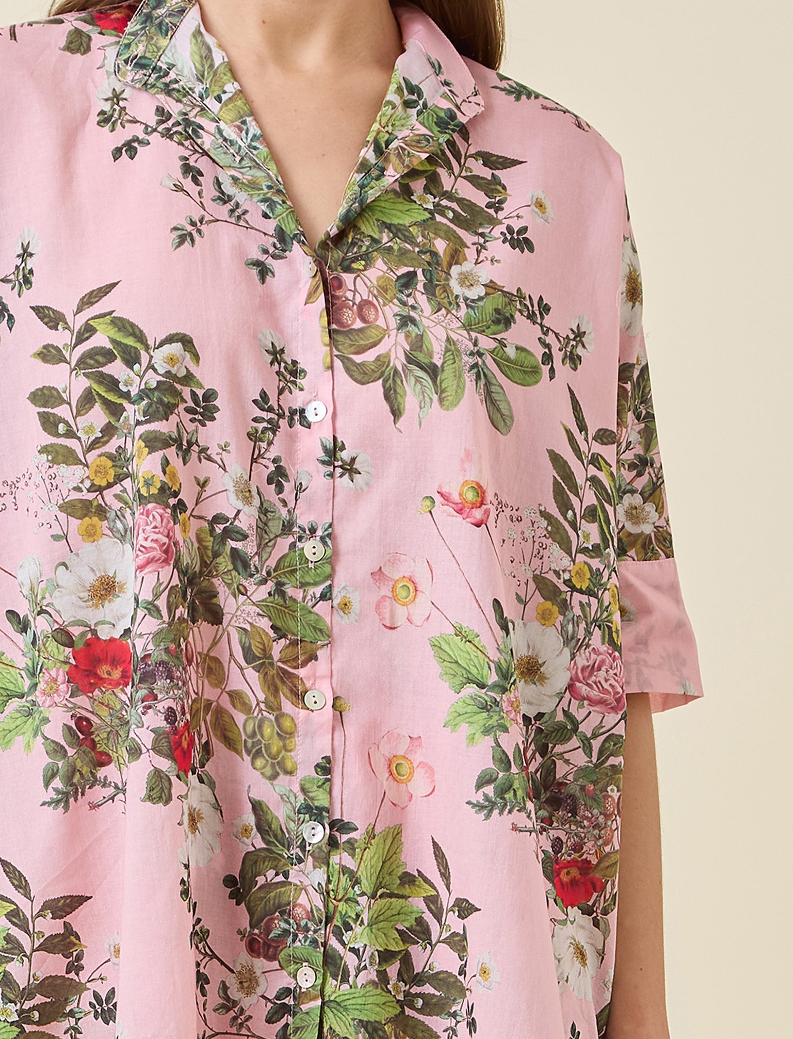 Karen Walker Love Letters Flowy Boxer PJ Set