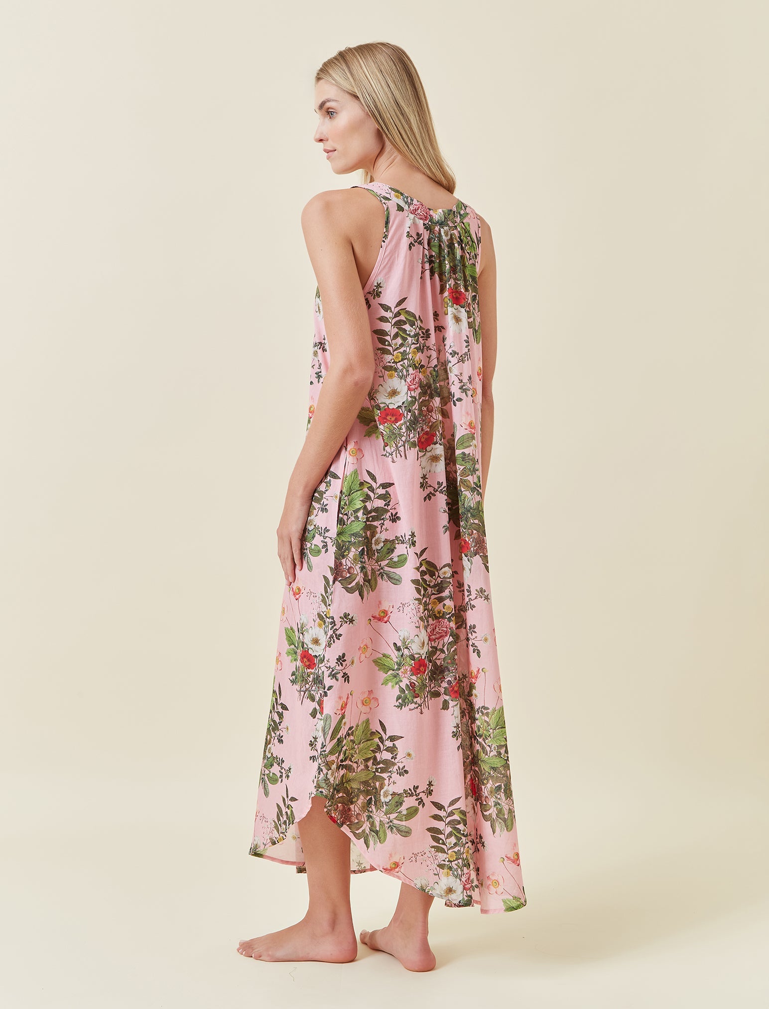 Karen Walker Love Letters Panel Front Maxi Nightie