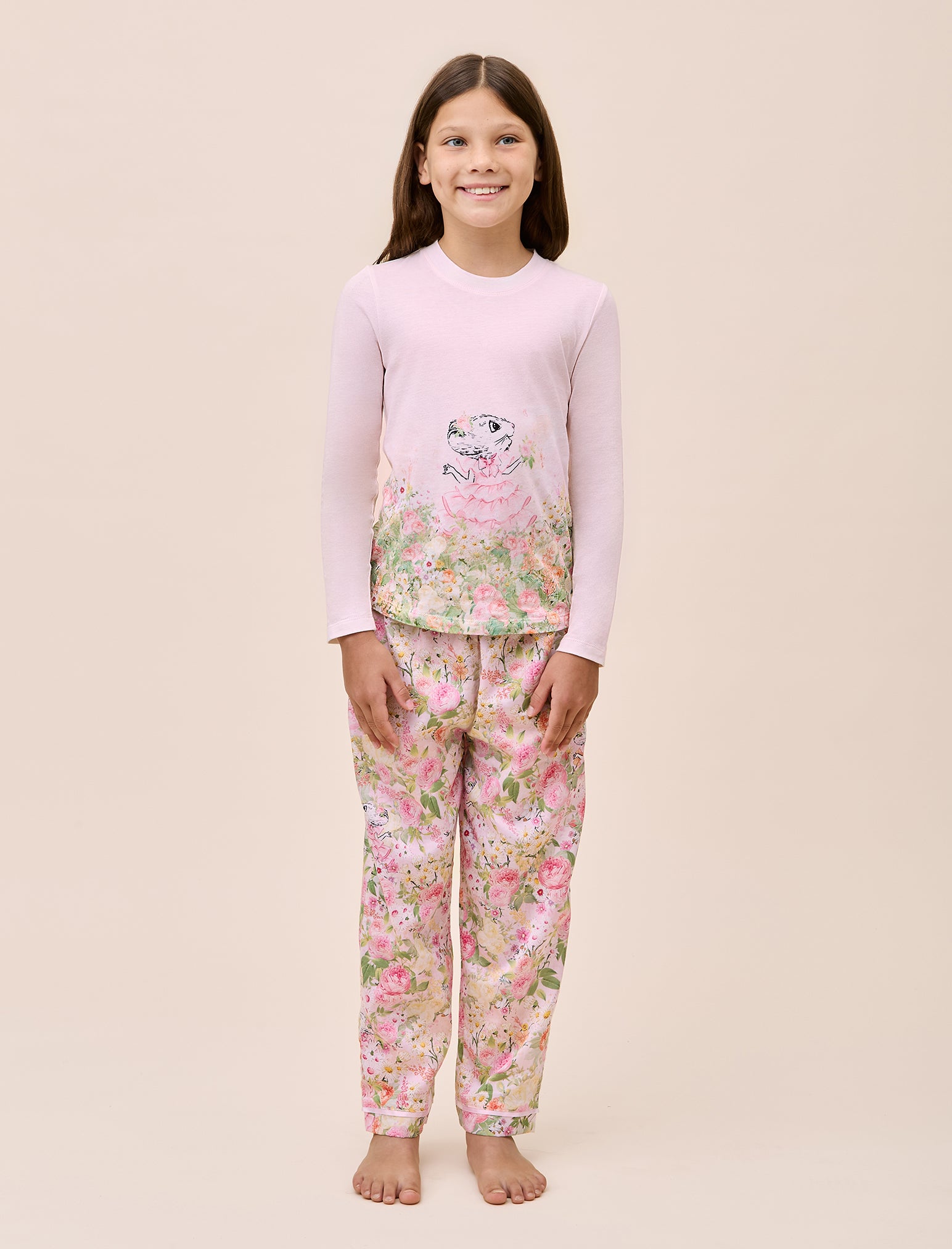 Claris Secret Garden Kids Pant and Organic Cotton Top