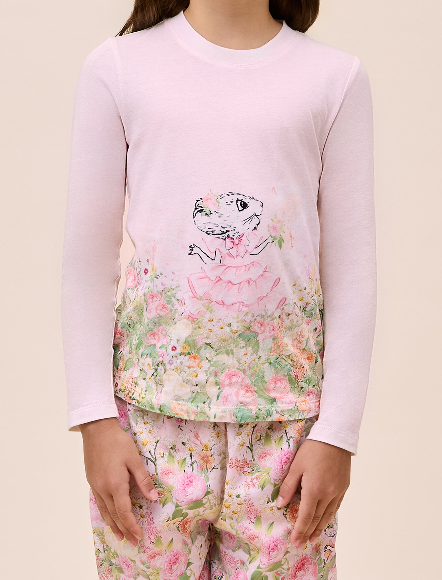 Claris Secret Garden Kids Pant and Organic Cotton Top