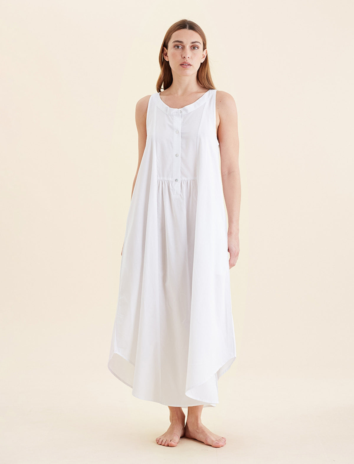 Madison Panel Front Maxi Nightie
