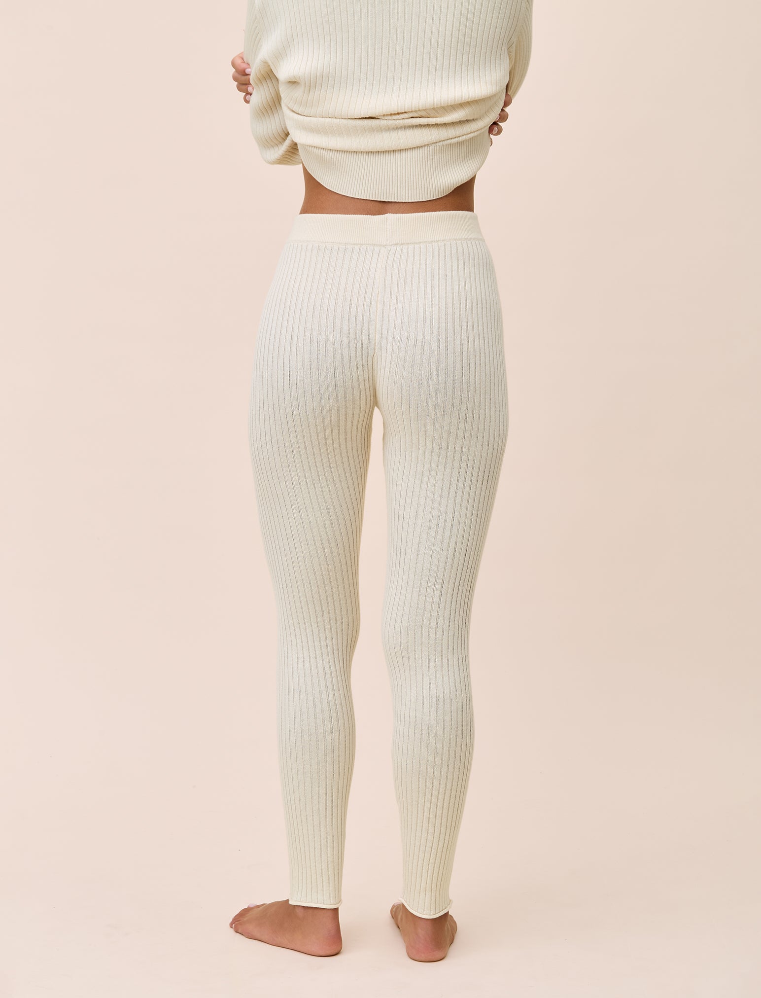 Colette Cosy Cotton Silk Rib Legging