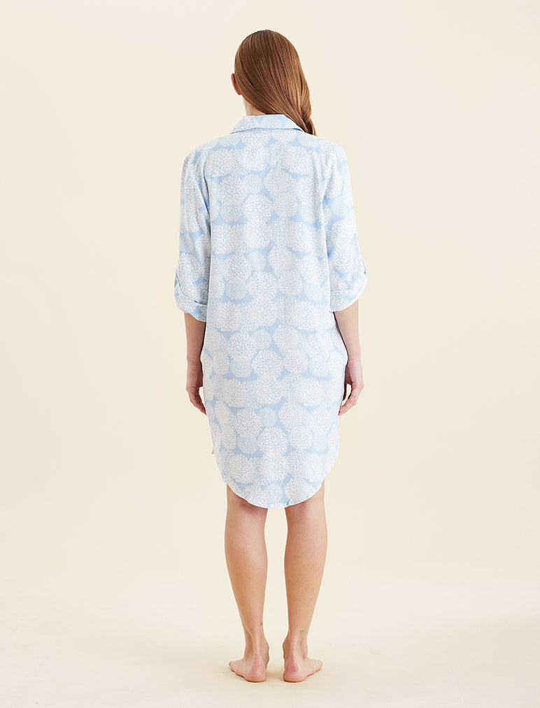 Snowball Cosy Pleat Front Nightshirt