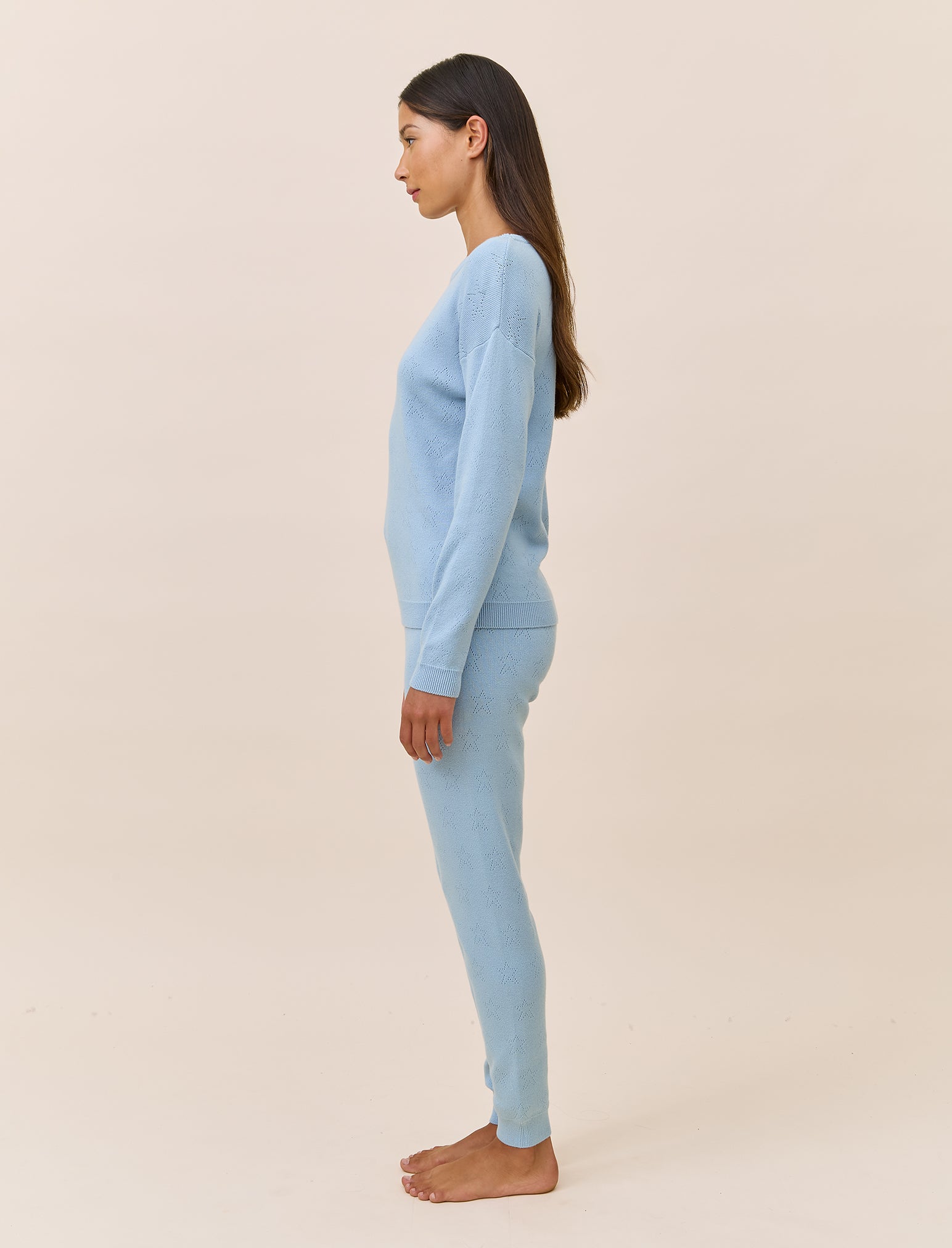 Cosy Pointelle Long Sleeve Top and Jogger