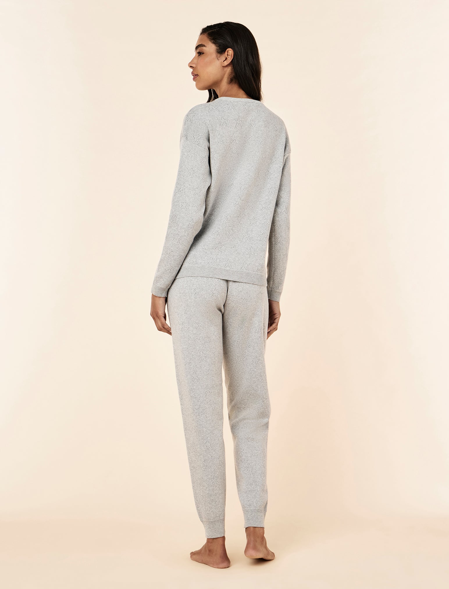 Cosy Pointelle Long Sleeve Top and Jogger
