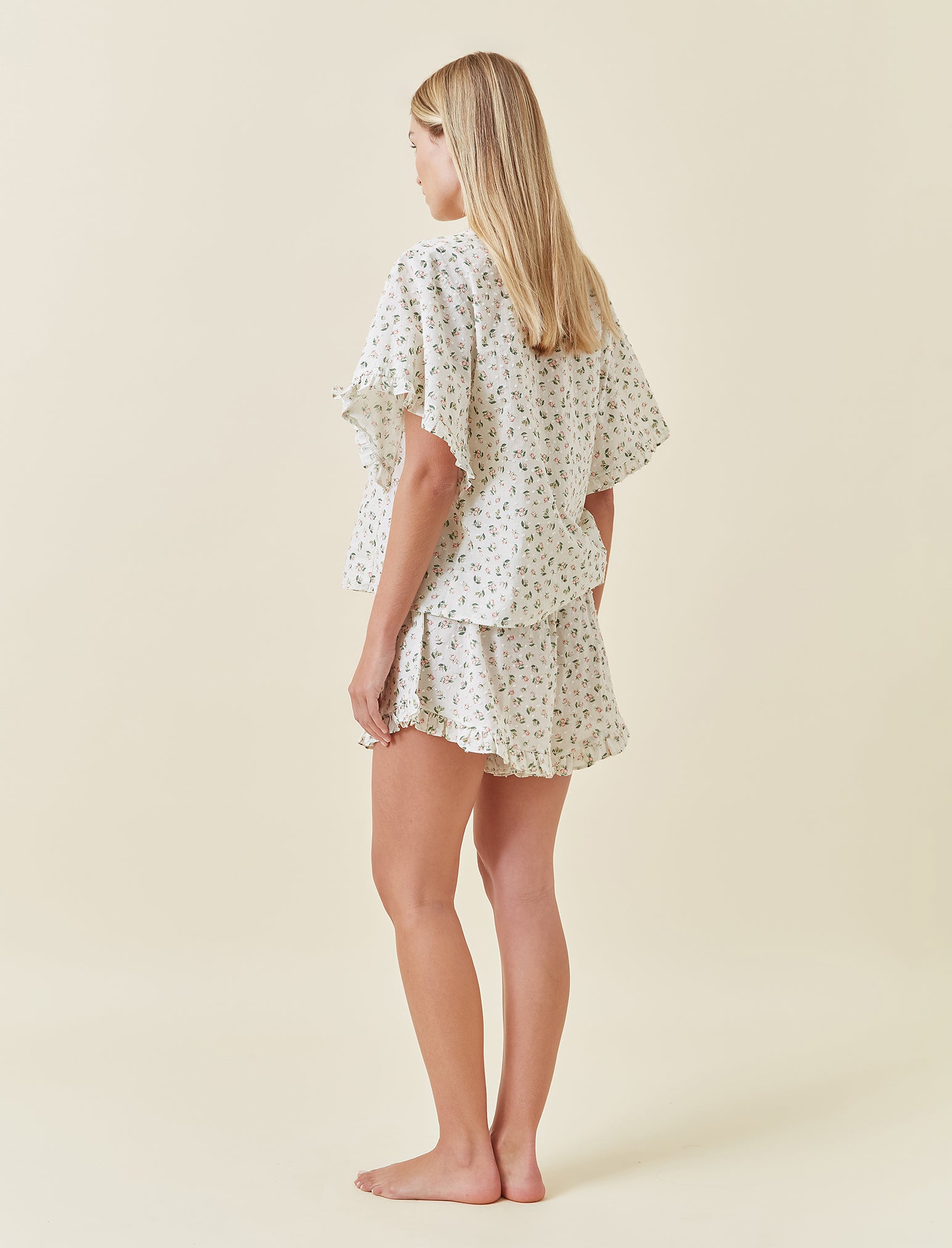 Swiss Dot Flutter Boxer Short