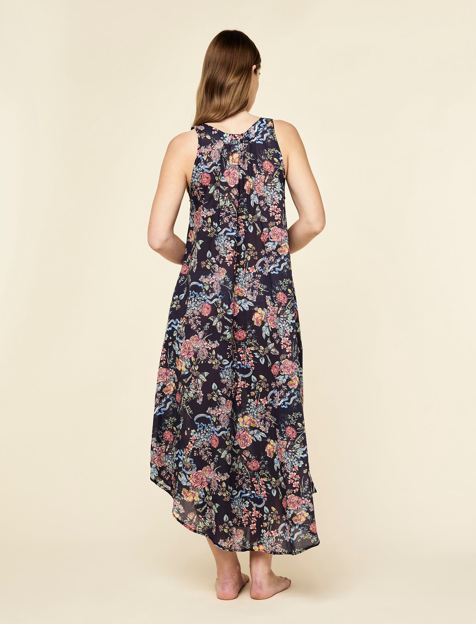 Layla Panel Front Maxi Nightie