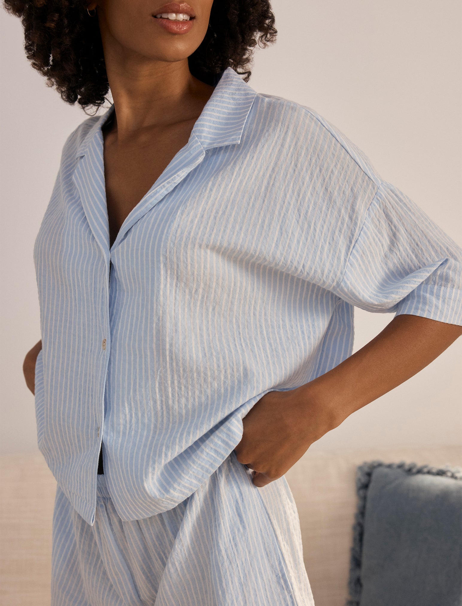 Sabrina Stripe Boxer PJ