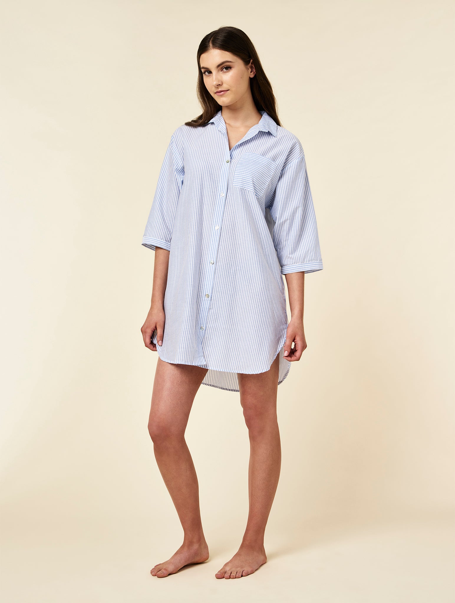 Selina Stripe Nightshirt