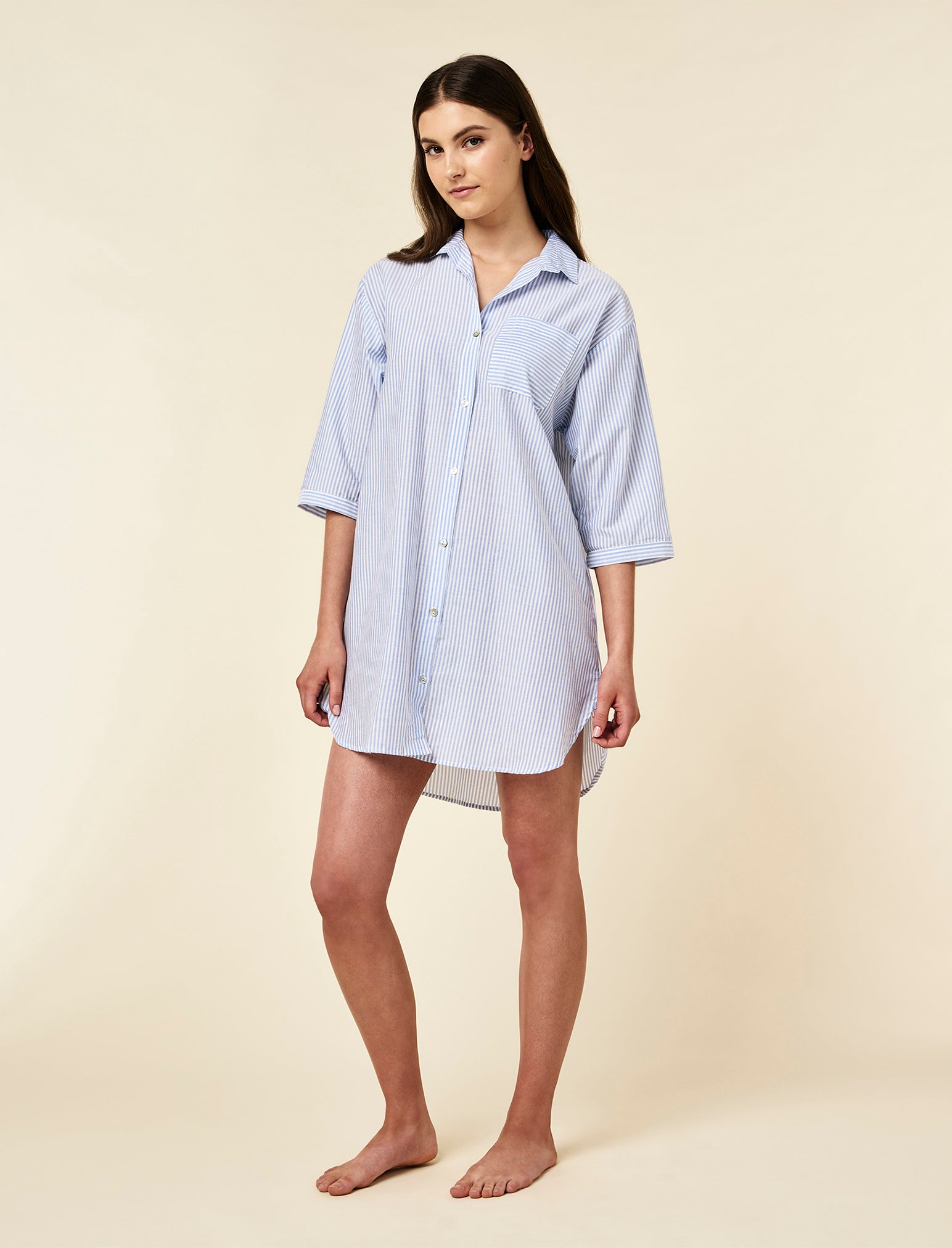 Selina Stripe Nightshirt