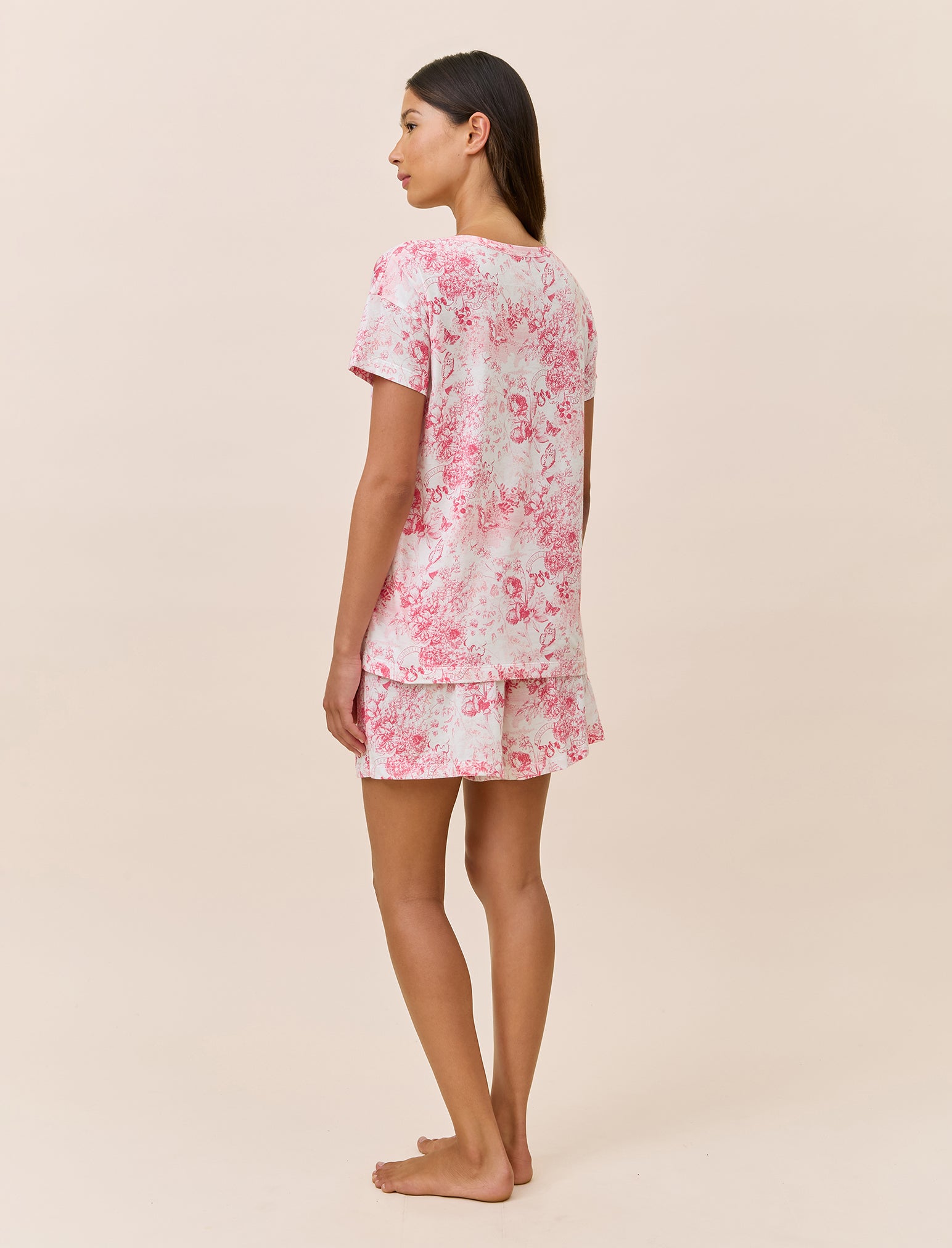 Toile Organic Cotton Knit Boxer PJ Set