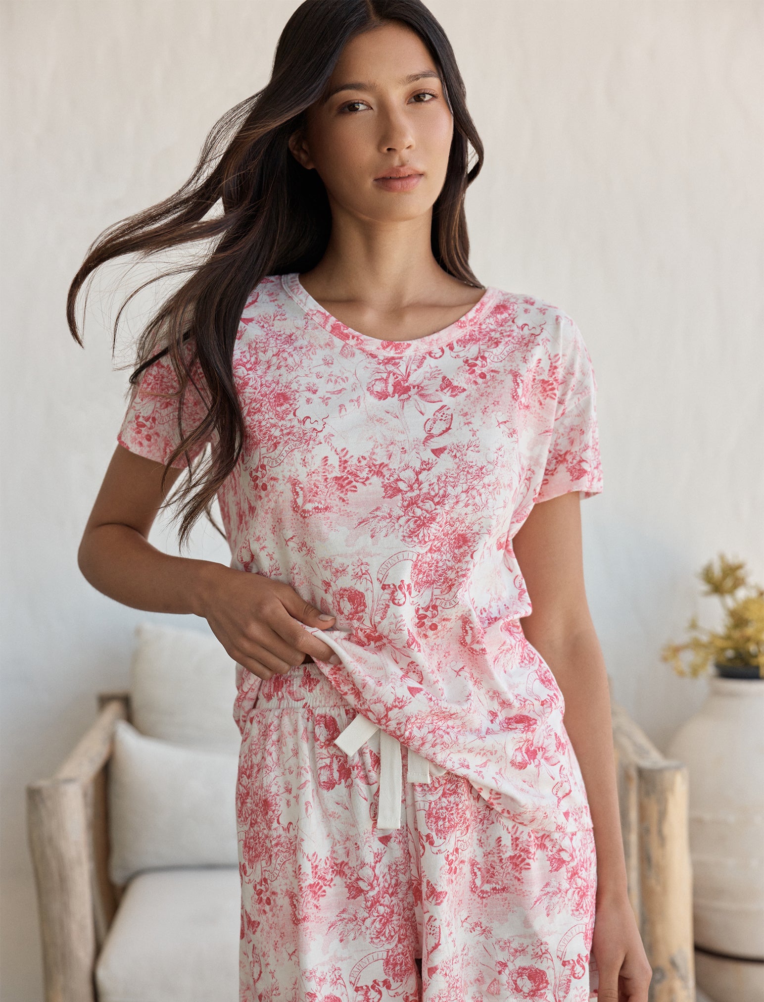 Toile Organic Cotton Knit Boxer PJ