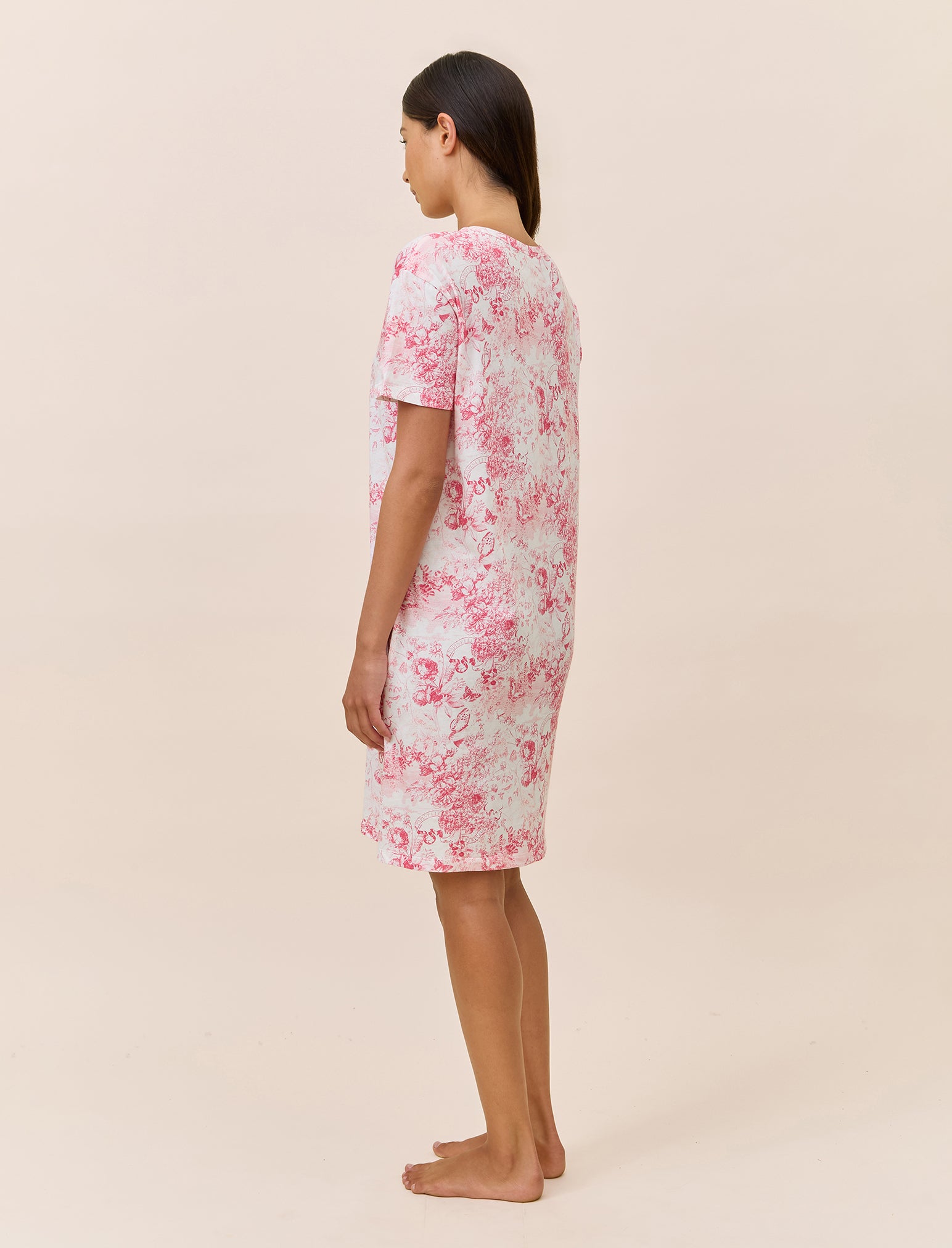 Toile Organic Cotton Knit Midi Nightie