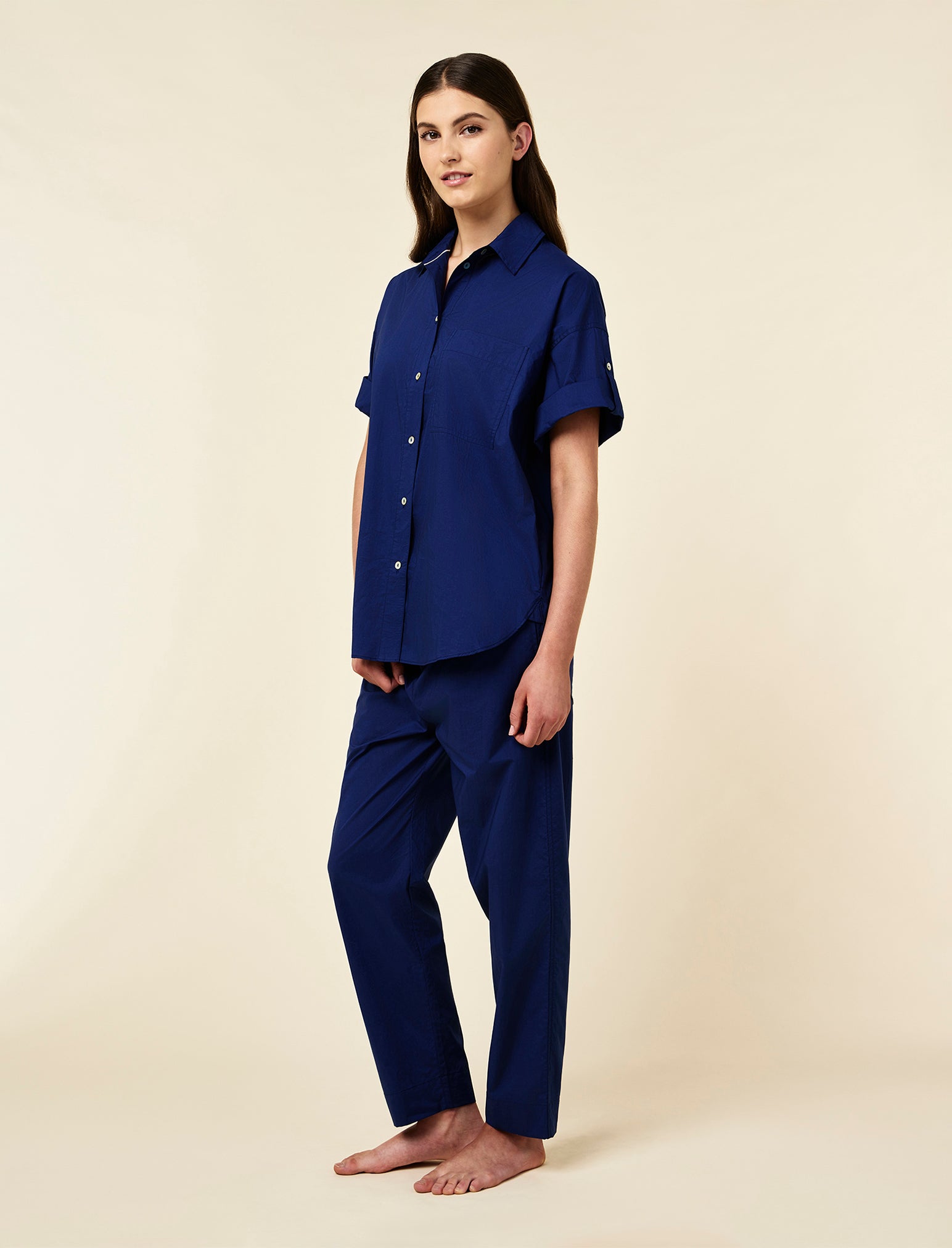 Tyler Cotton Full Length PJ Set