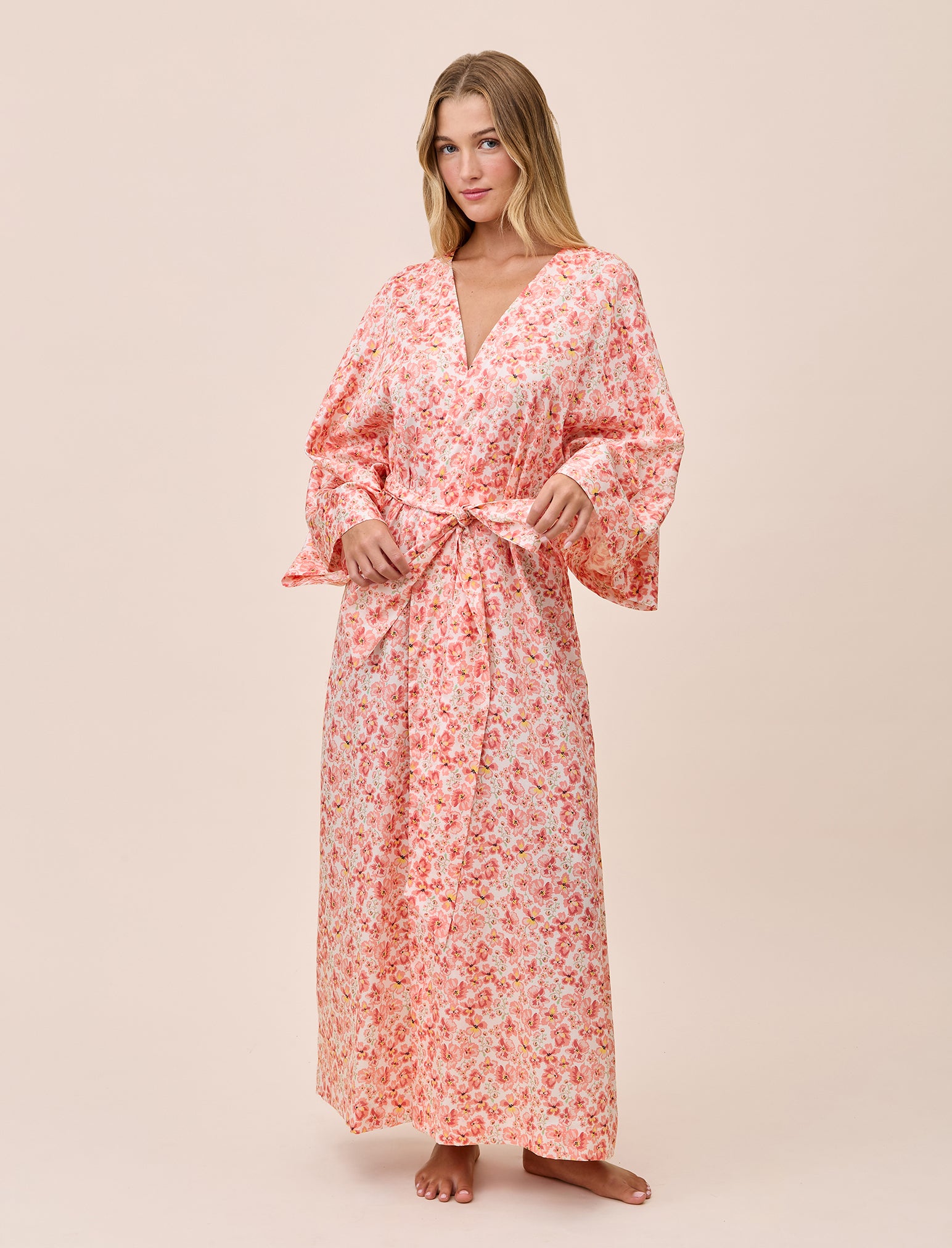 Molly Sims Cotton Kimono Robe