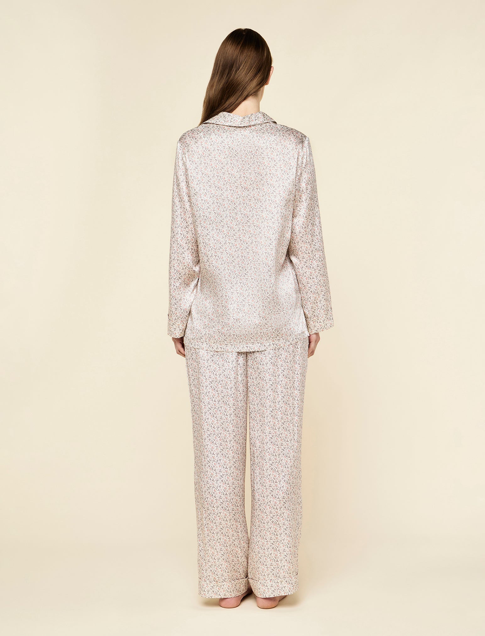 Rosy Rosie Silk Full Length PJ