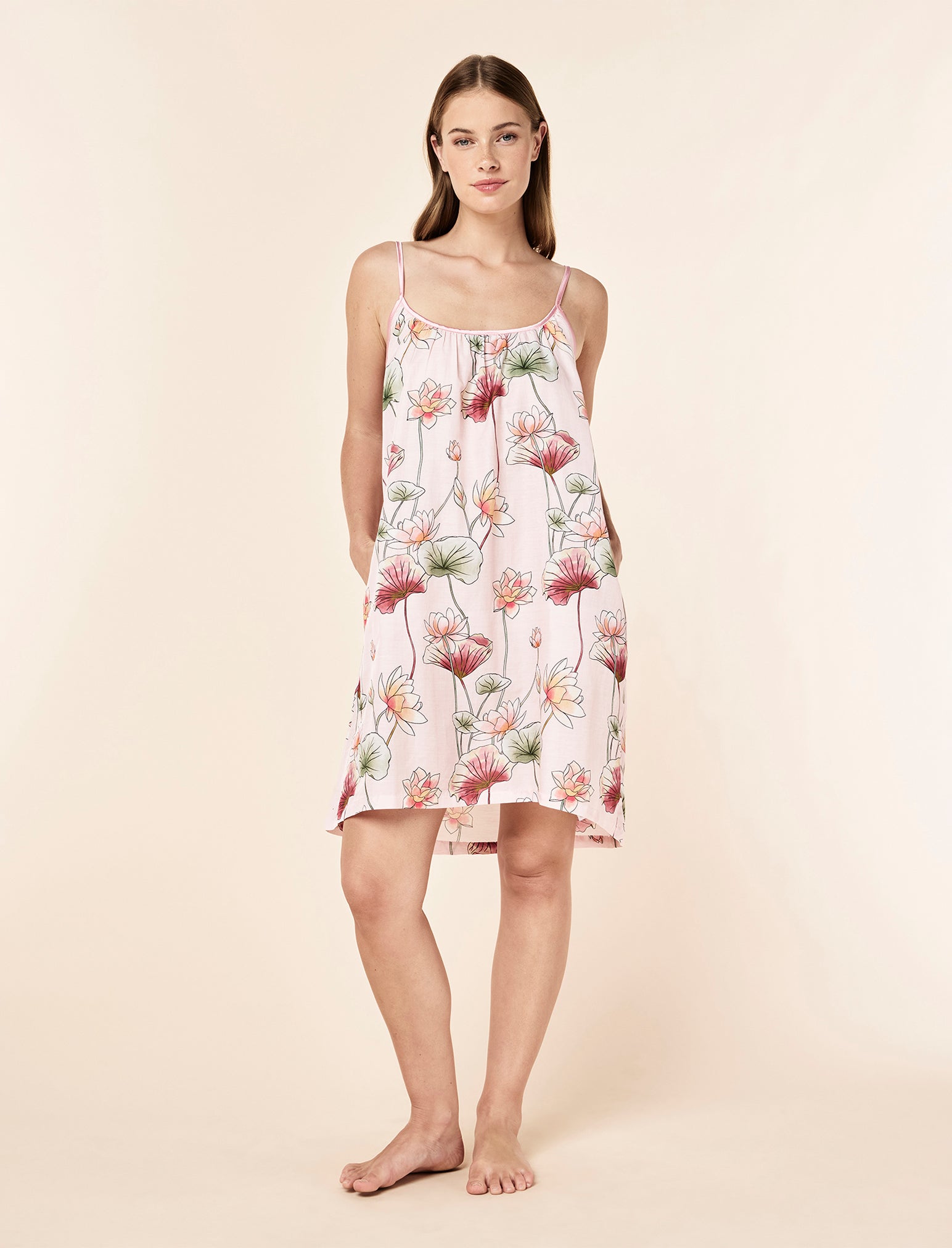 Lotus Strappy Nightie