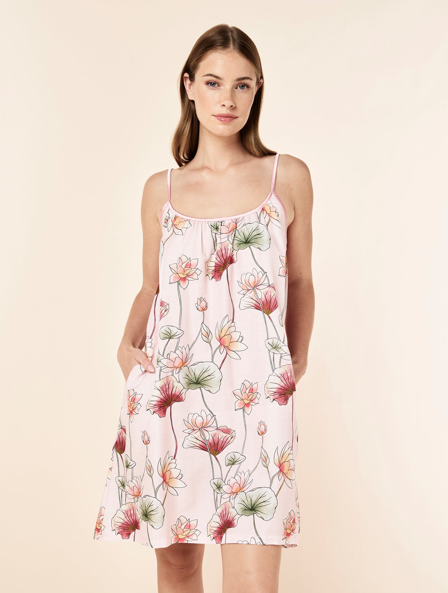 Lotus Strappy Nightie