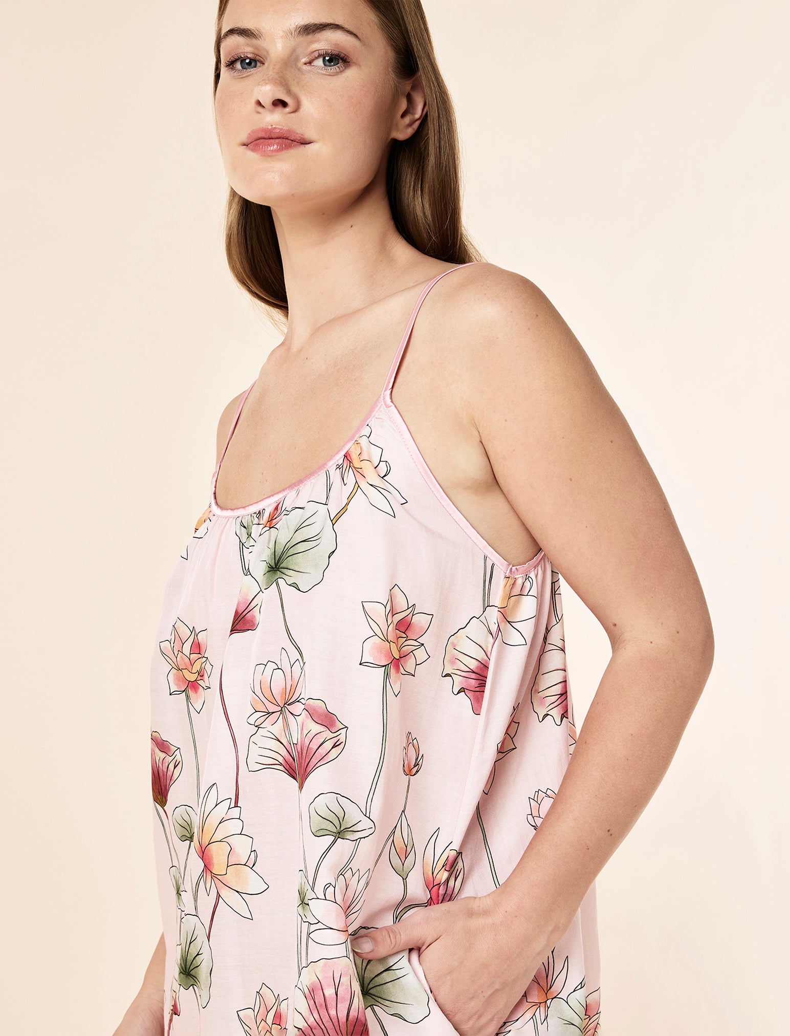 Lotus Strappy Nightie