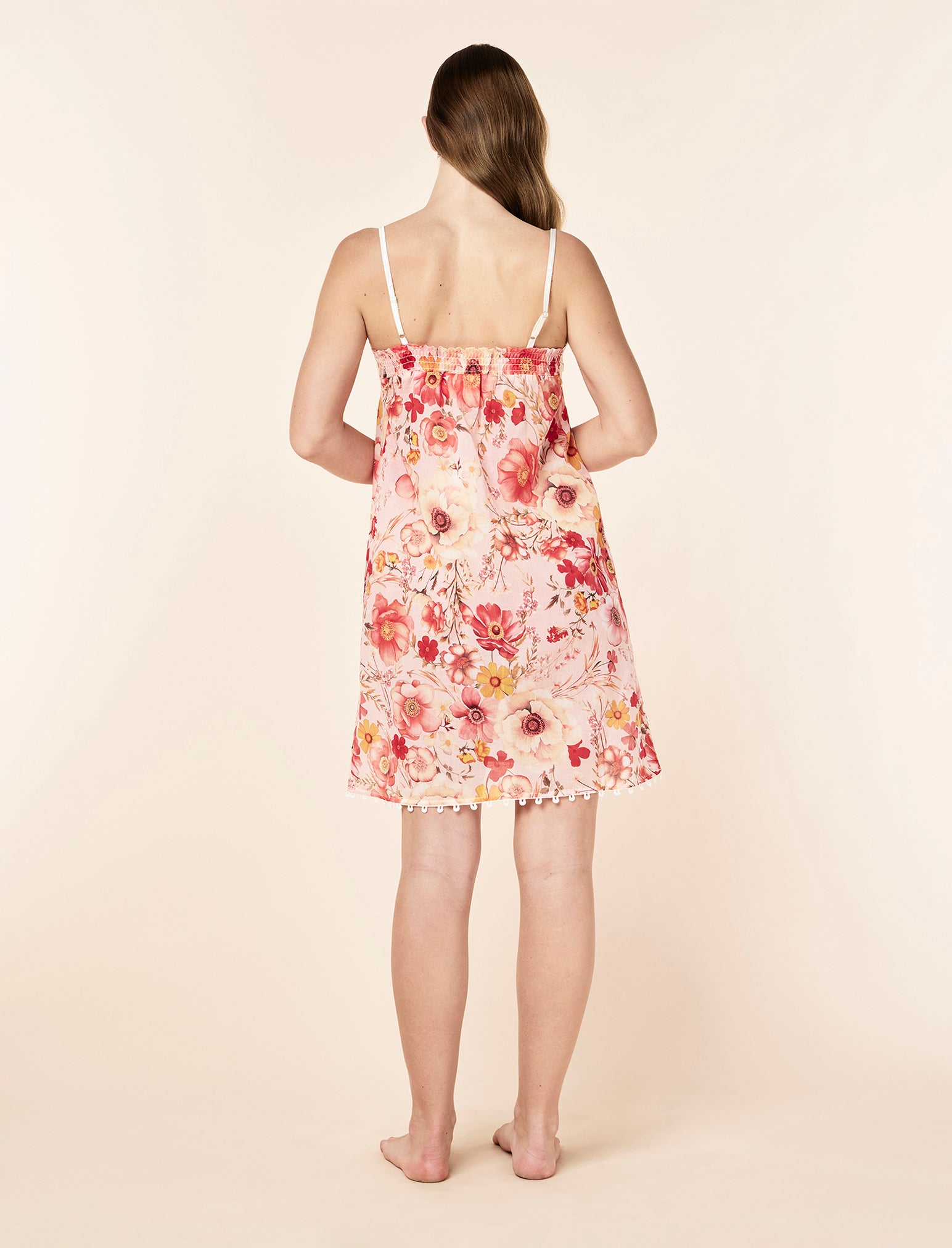 Lexi Lace Front Midi Nightie