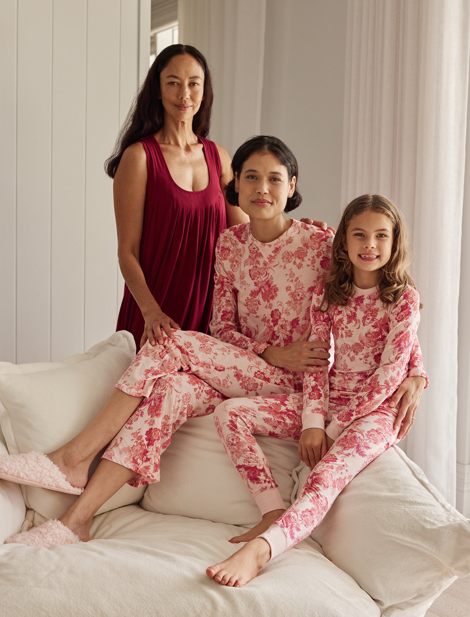 Kate Modal Soft Pleat Front Maxi Nightie