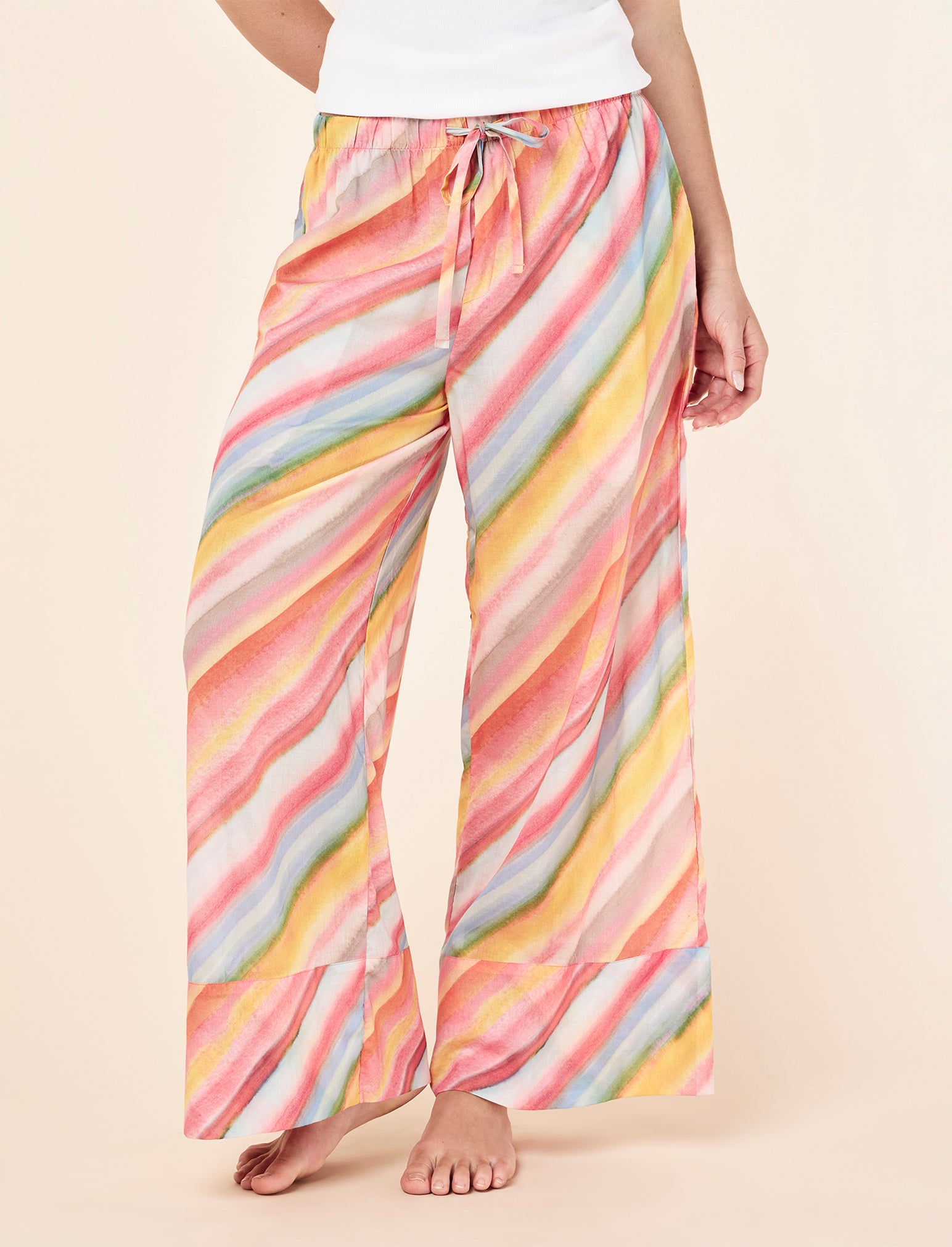 Sophie Stripe Full Length Pant