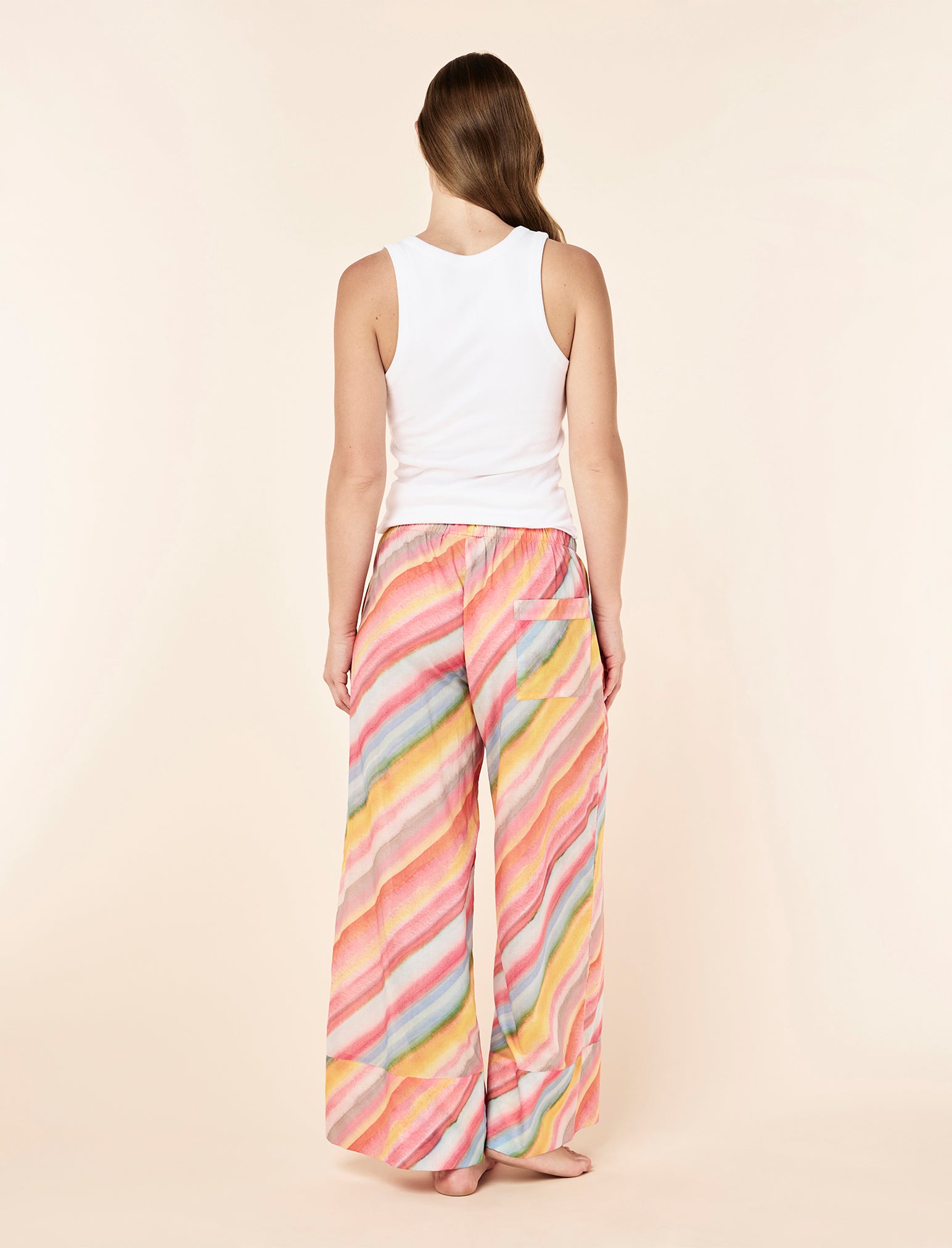 Sophie Stripe Full Length Pant