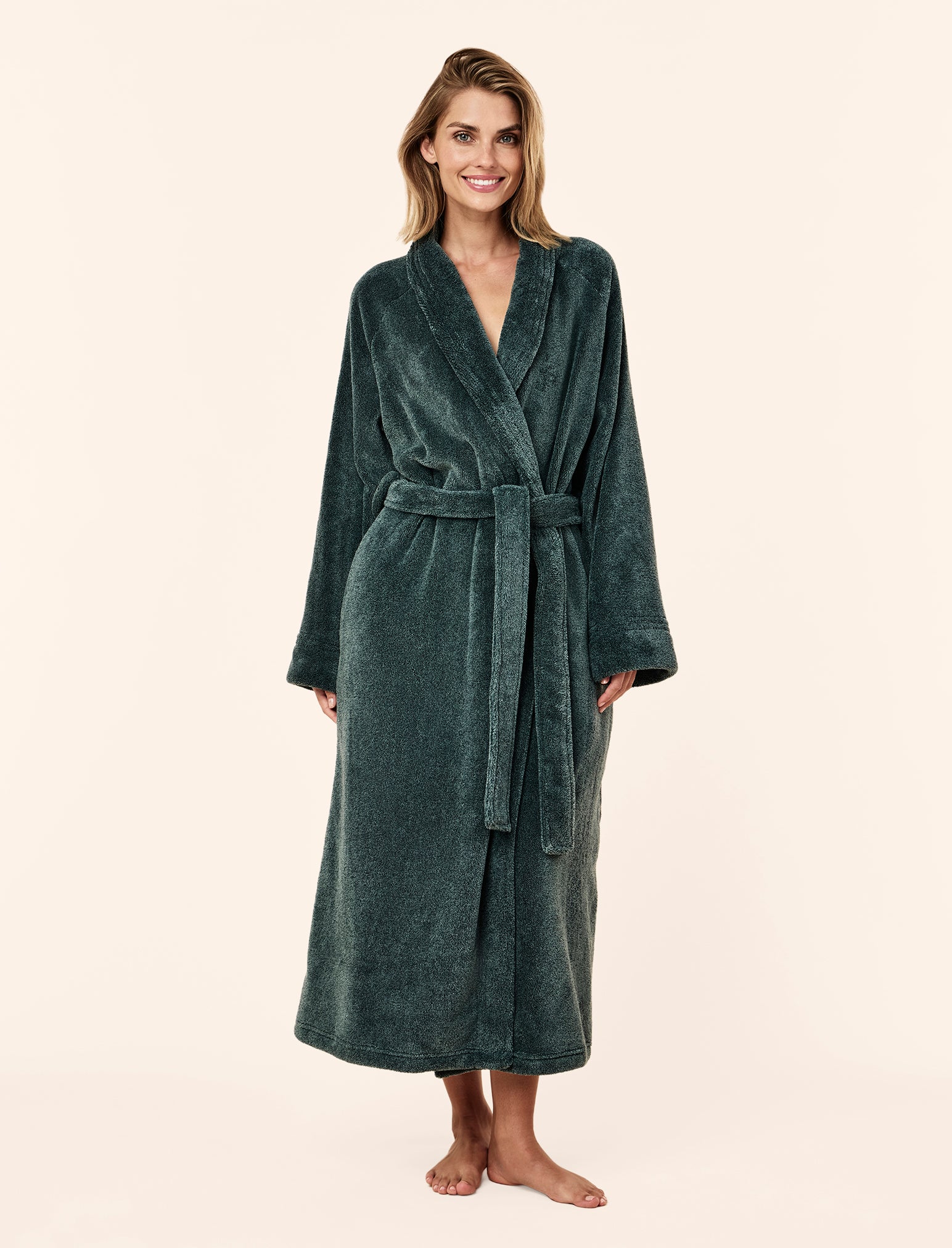Long Plush Robe