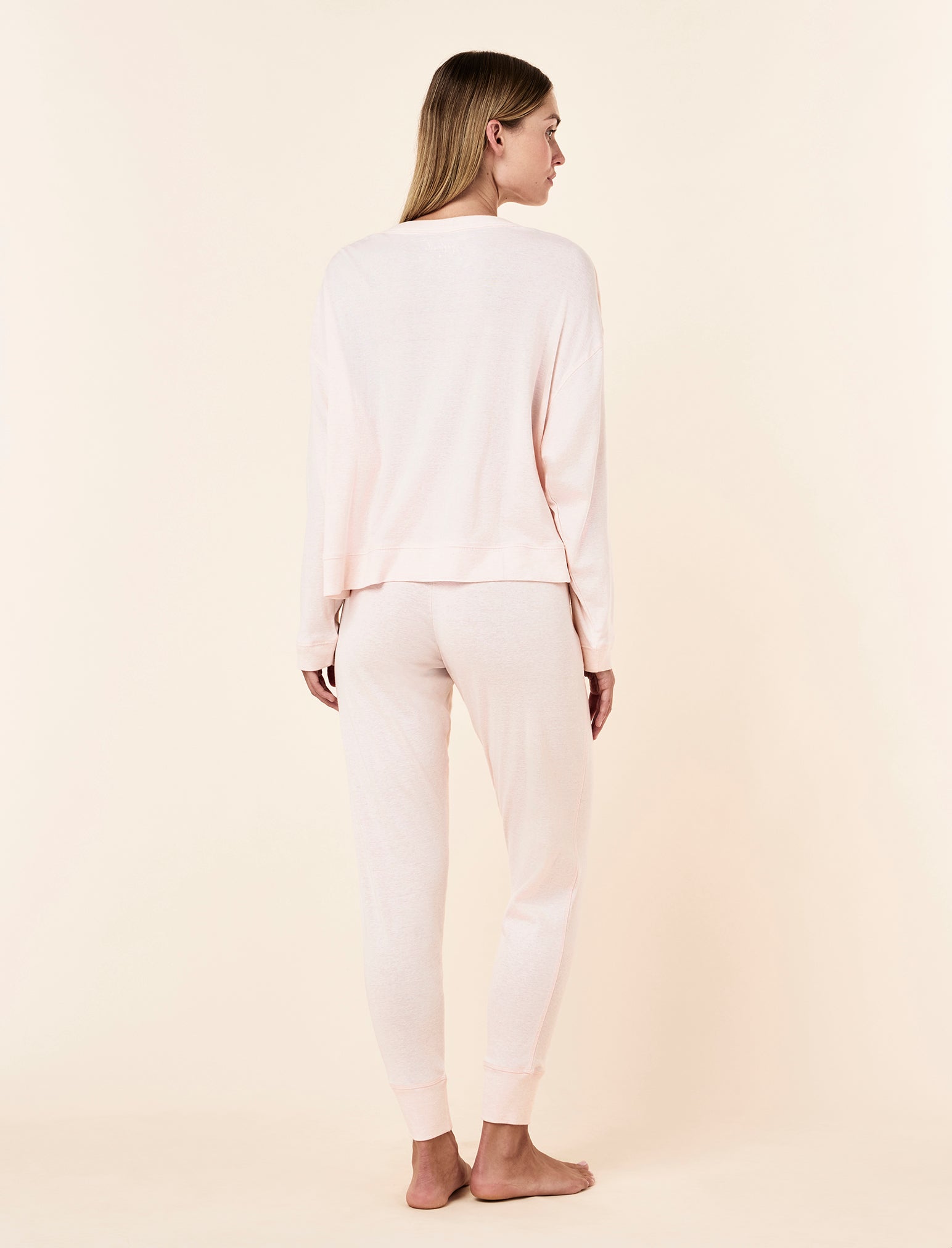 Pia Super Luxe Long Sleeve Boxy Top