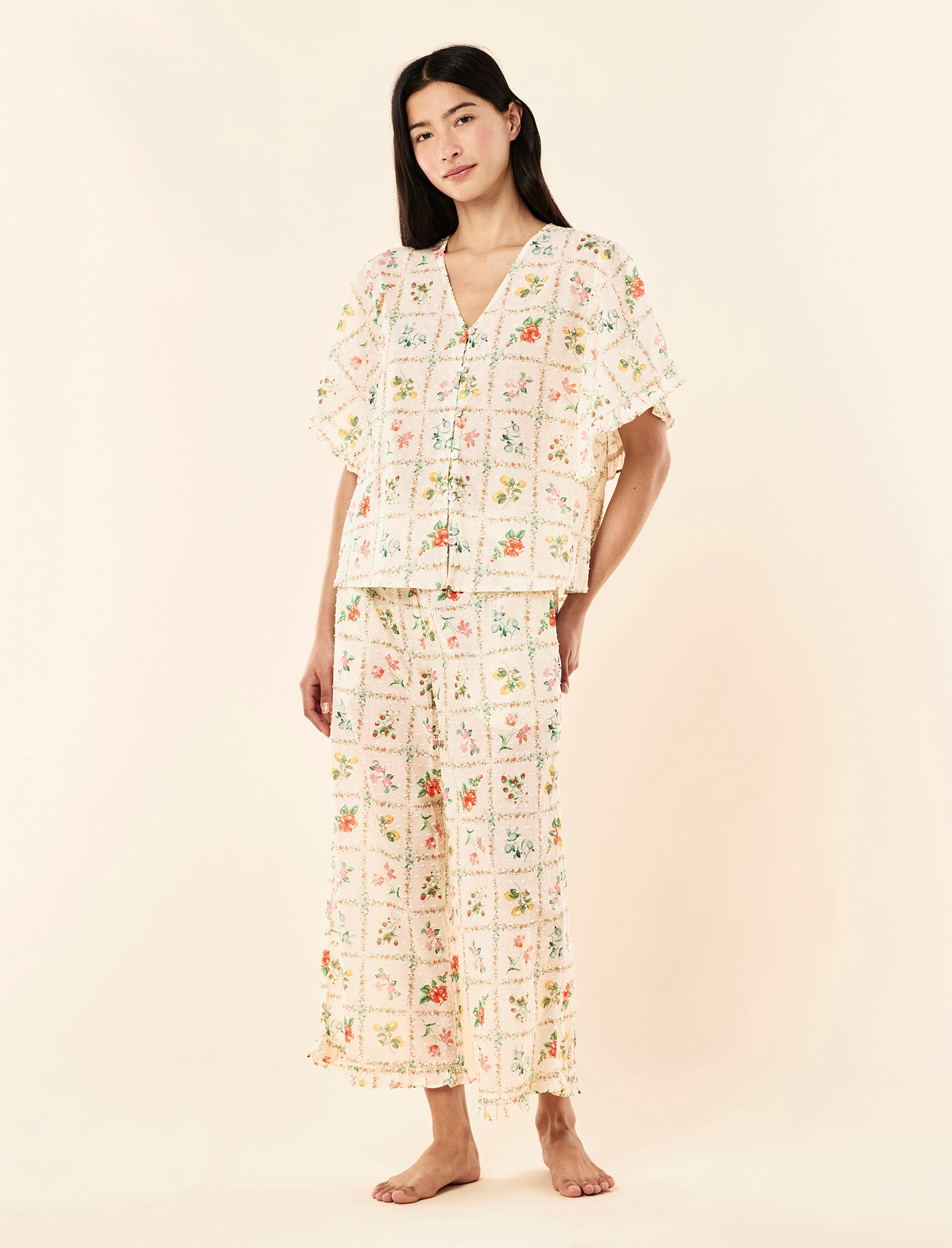 Evie Frill Short Sleeve Top
