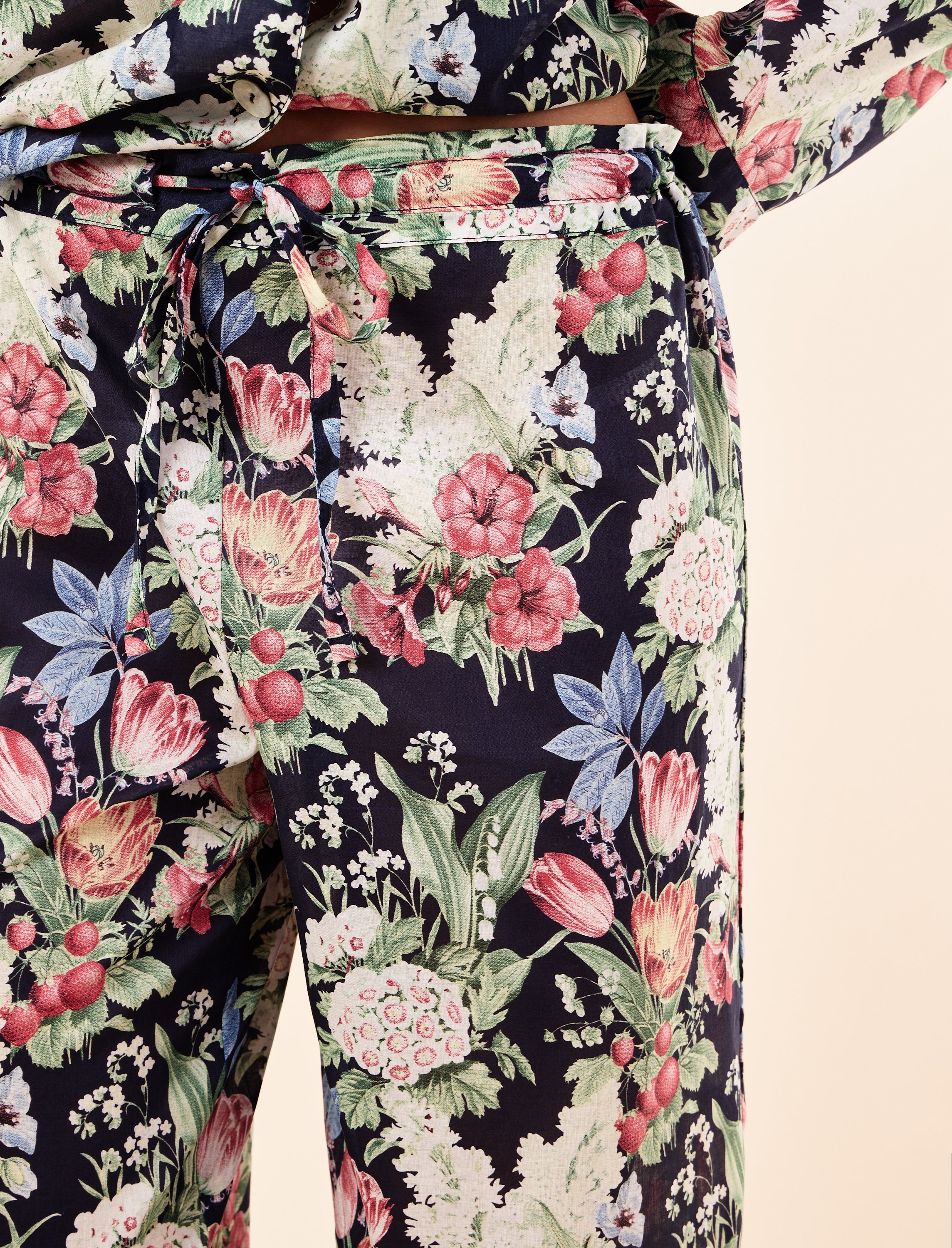 Clara Floral Full Length PJ Set