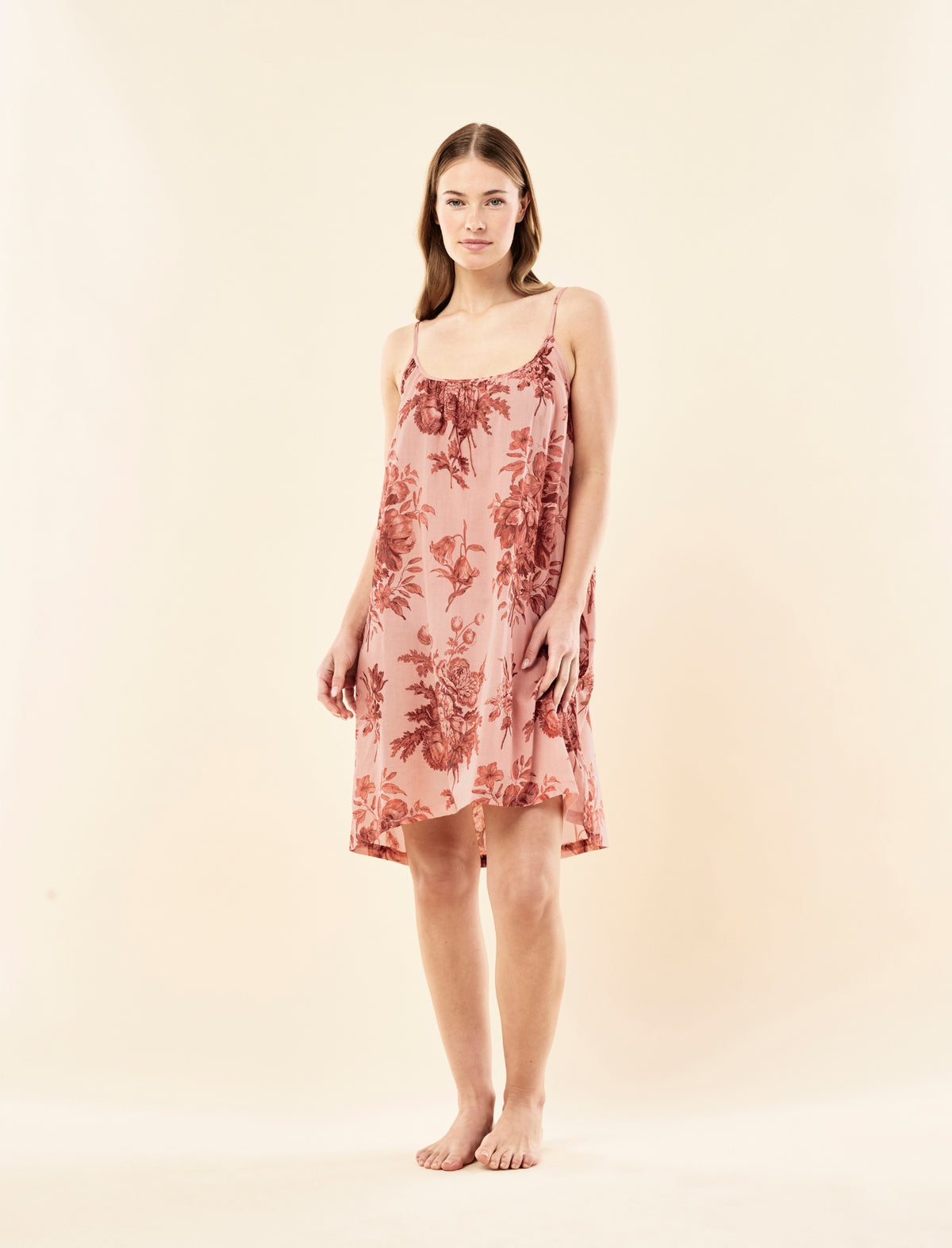 Karen Walker Romantic Floral Strappy Nightie
