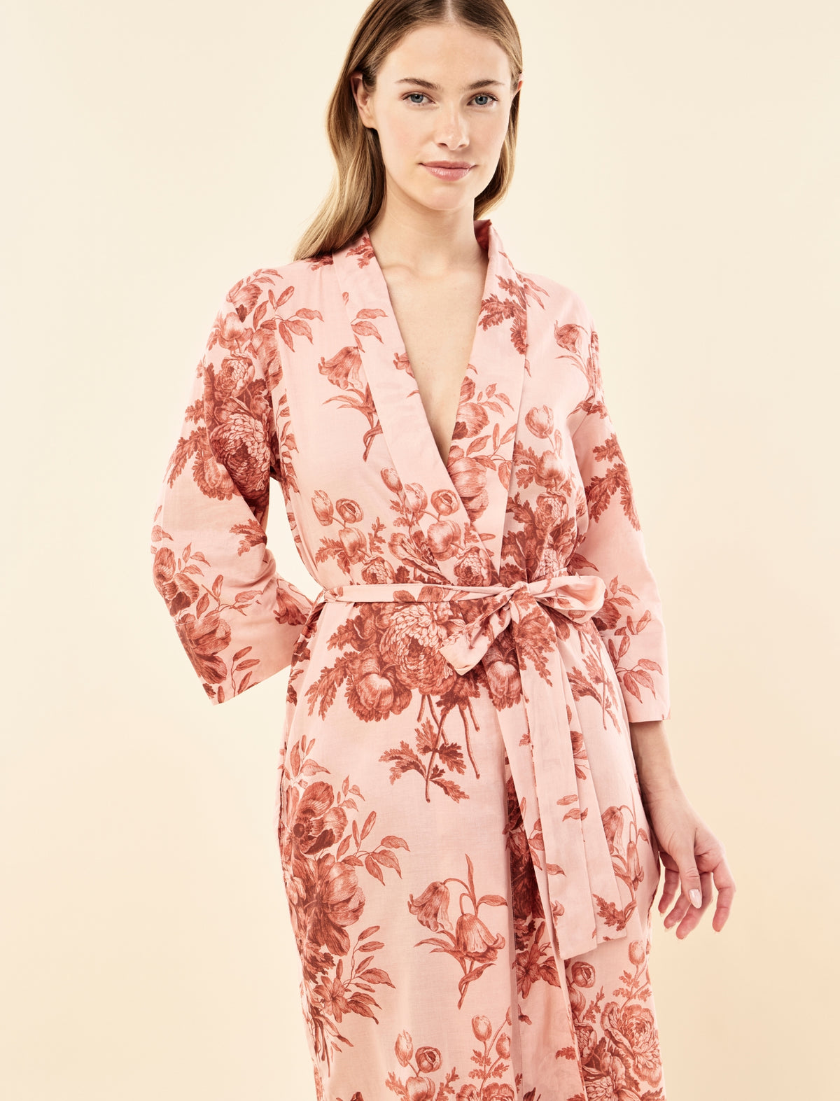 Karen Walker Romantic Floral Midi Robe