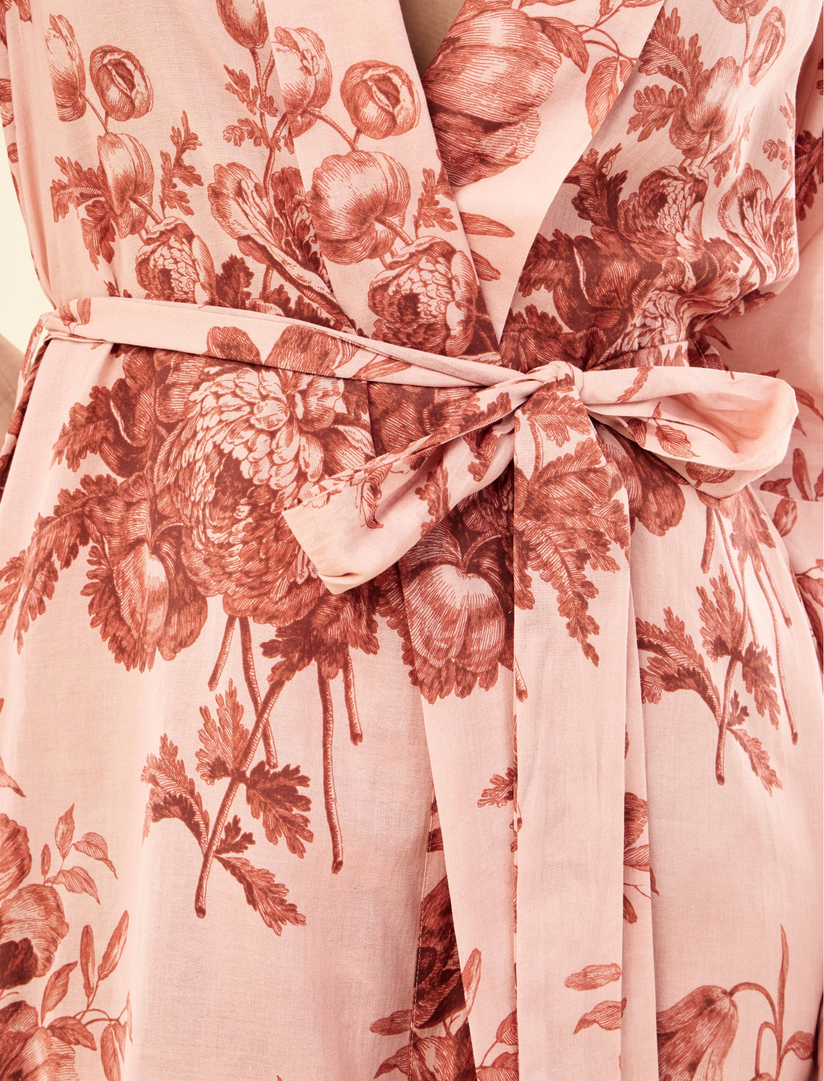 Karen Walker Romantic Floral Midi Robe