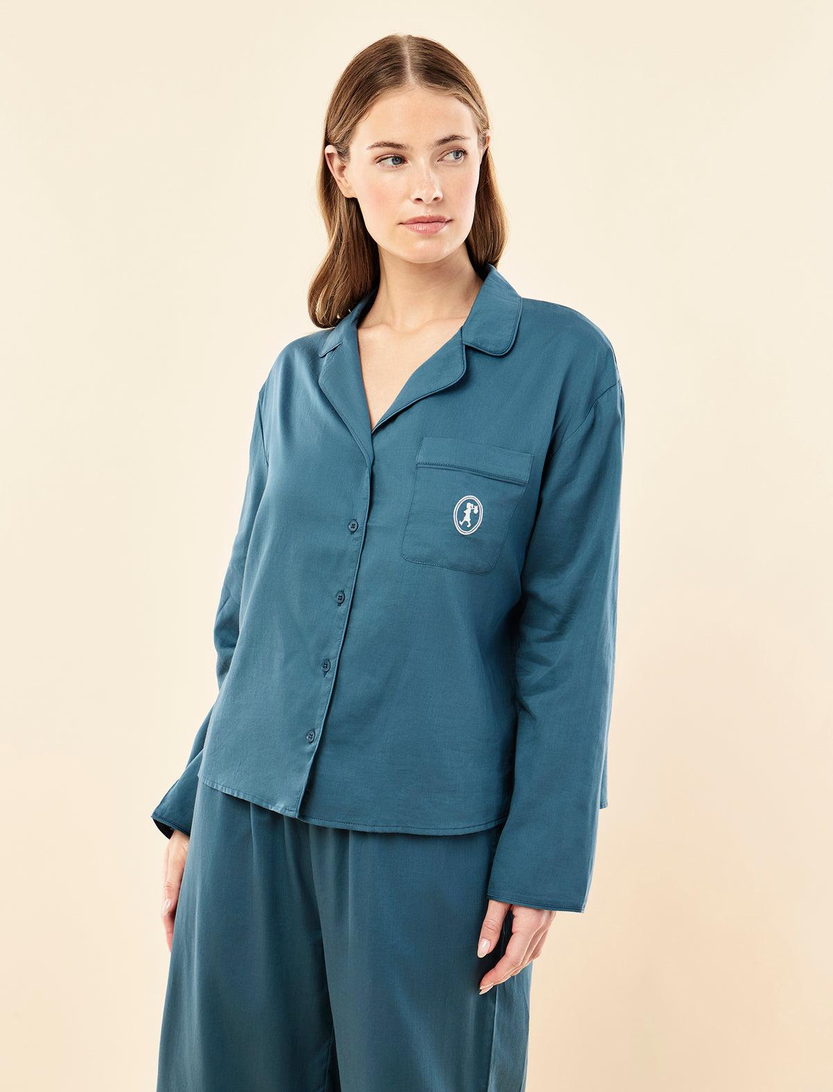 Karen Walker Runaway Girl Crop PJ Set