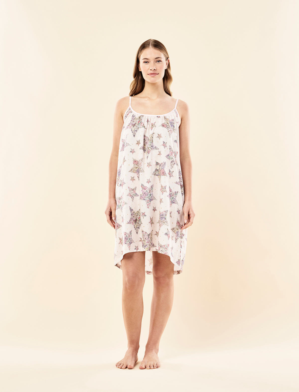 Floral Star Strappy Nightie
