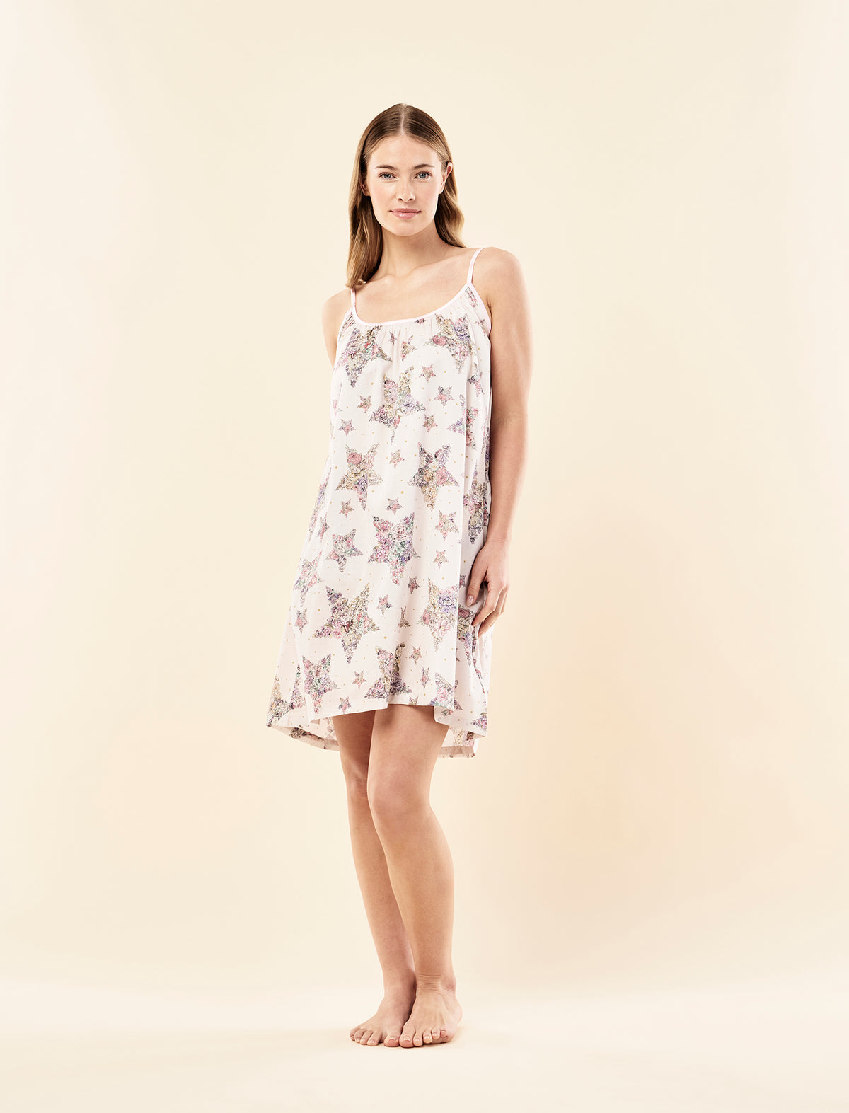 Floral Star Strappy Nightie