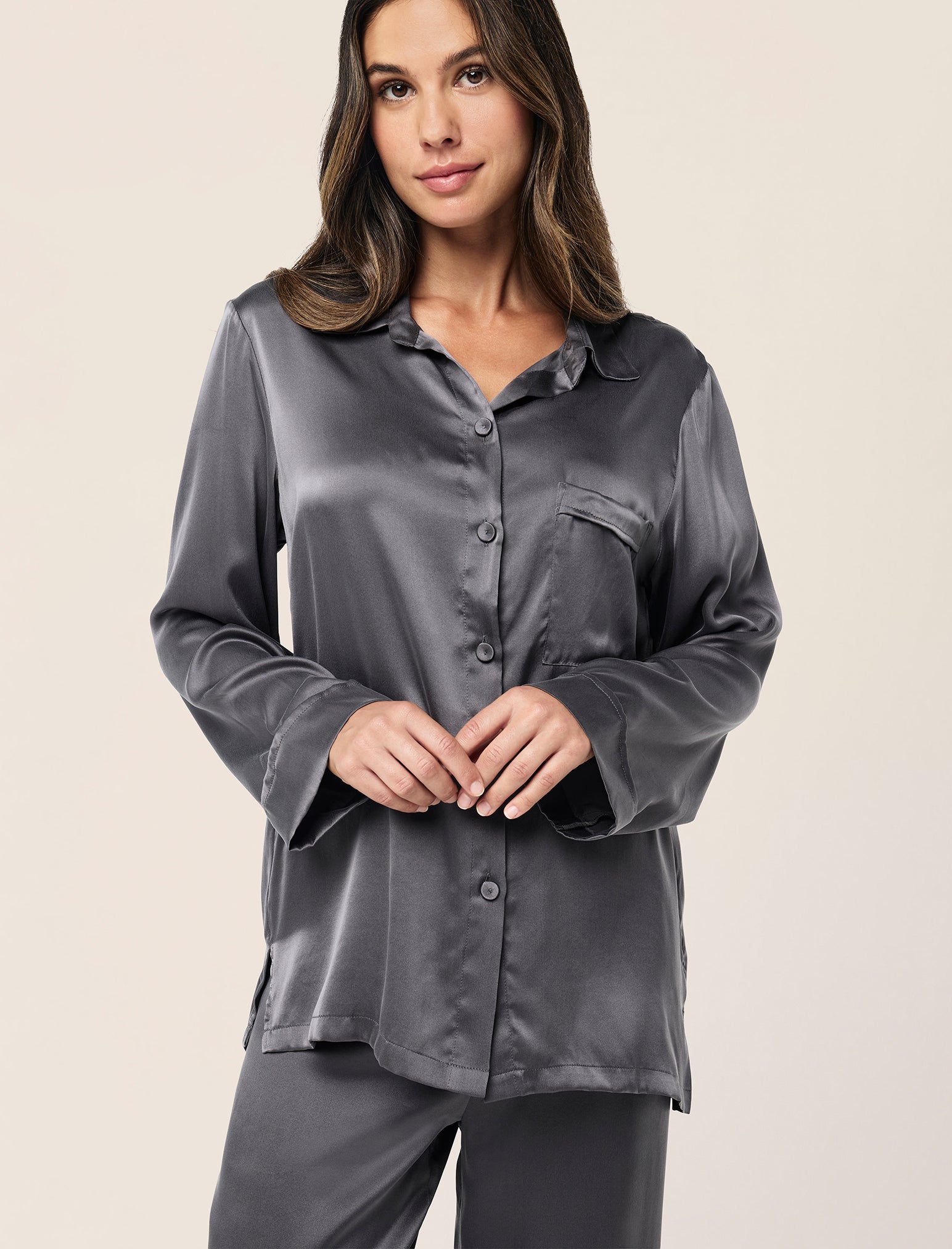 Audrey Washable Silk Full Length PJ