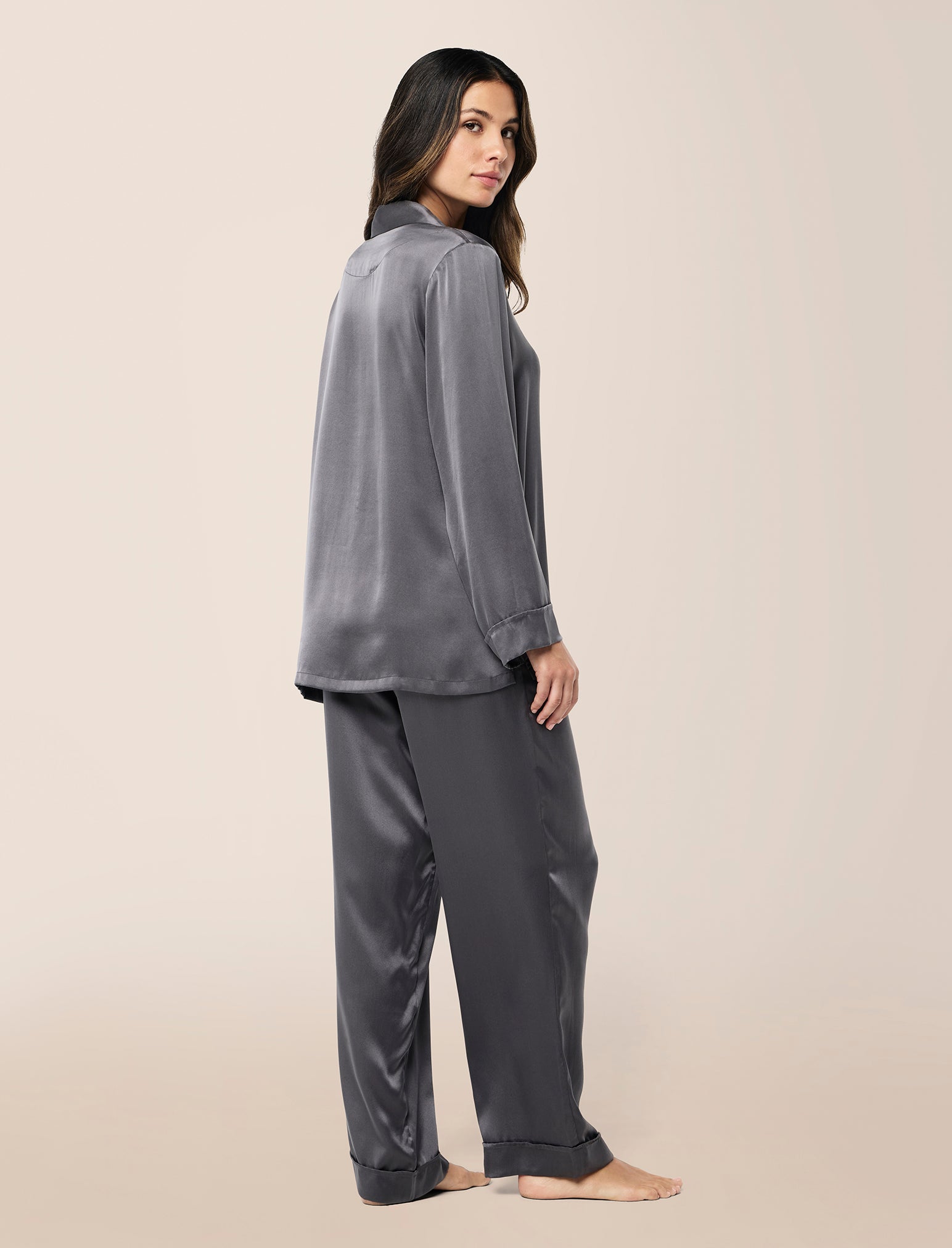 Audrey Washable Silk Full Length PJ